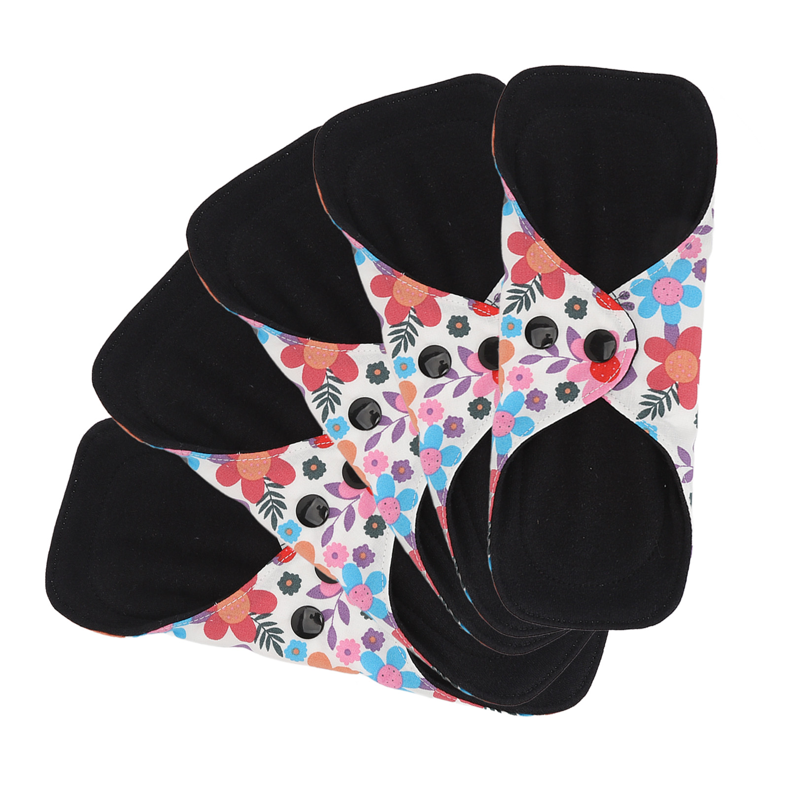 5pcs Reusable Menstrual Pads Breathable Highly Absorbent Cotton Postpartum S EUJ - Picture 32 of 33