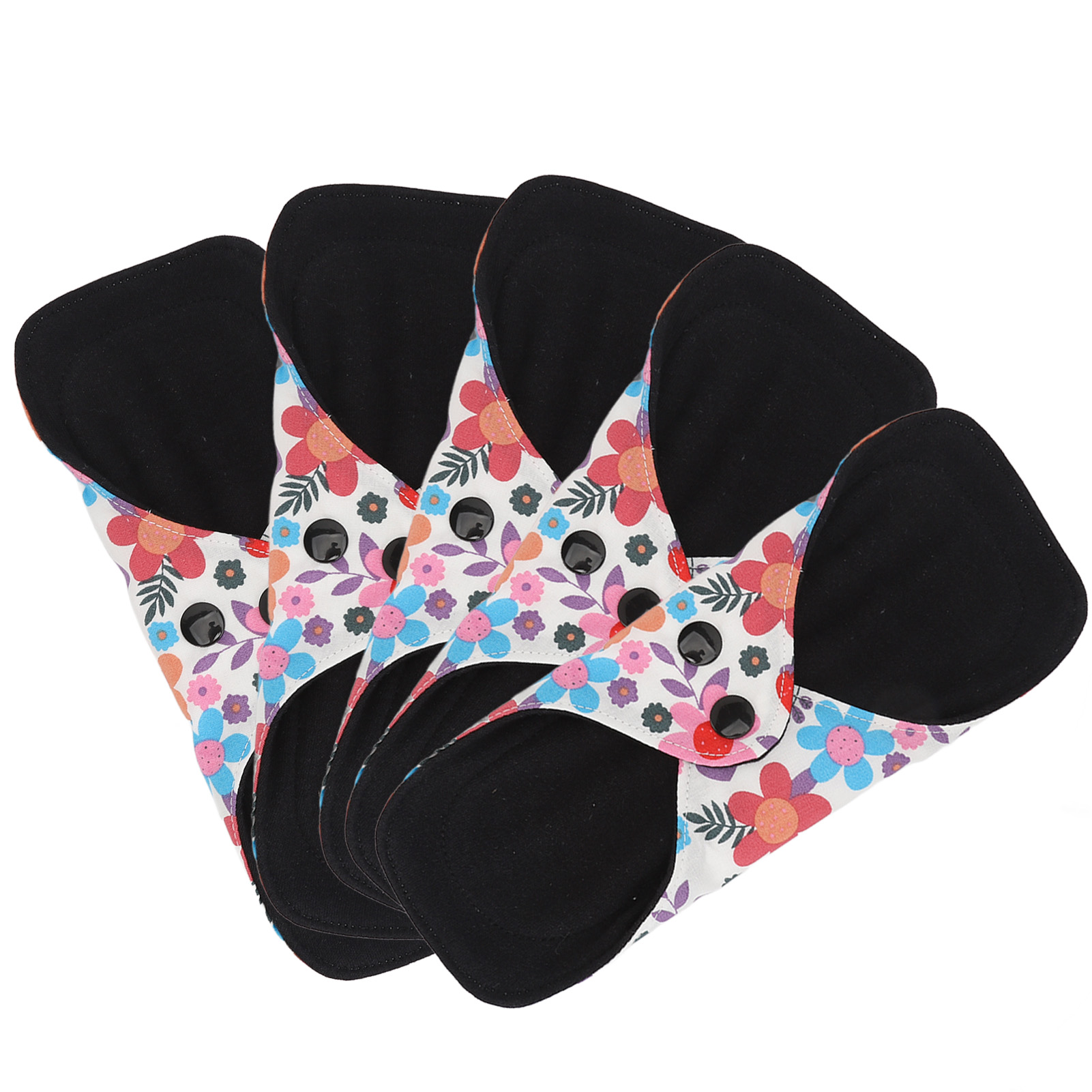 5pcs Reusable Menstrual Pads Breathable Highly Absorbent Cotton Postpartum S EUJ - Picture 29 of 33