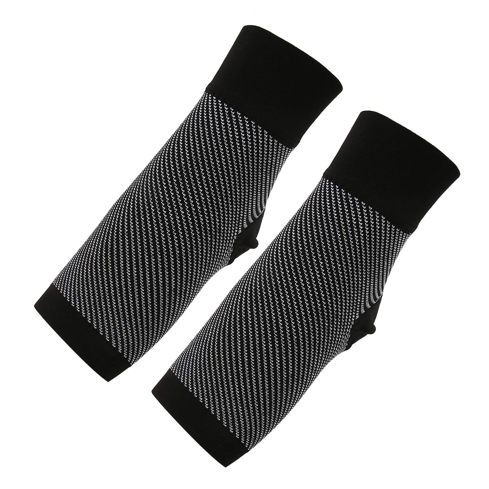 2Pcs Ankle Compression Sleeve Open Toe Ankle Compression Socks Plantar Fasciiti - Picture 20 of 21