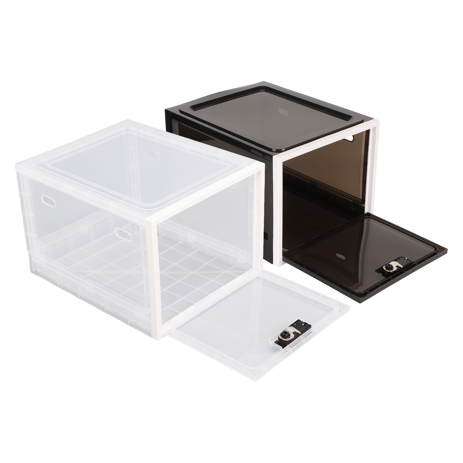 Lock Box Clear Food Storage Container Medicine Case with 3 Digit Combinat Lock - Picture 25 of 28