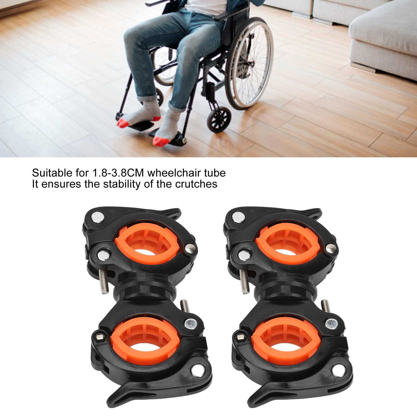 Walking Stick Cane Drive Rollator Rotate Universal Accessory Drive Walker Cane H