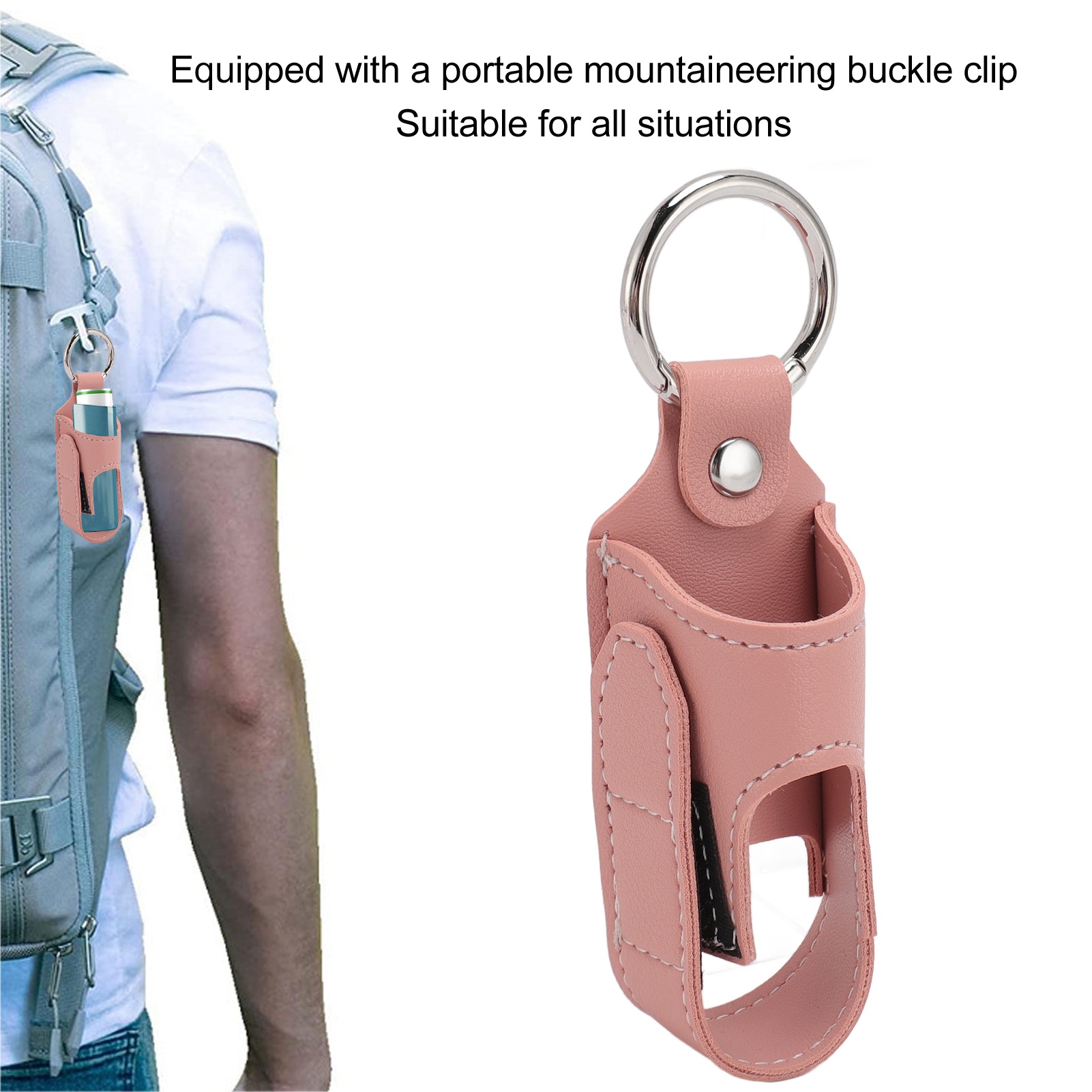 2pcs Asthma Inhaler Holder De Stockage Portable Protection PU Cuir Asthme Inhale - Photo 13/18