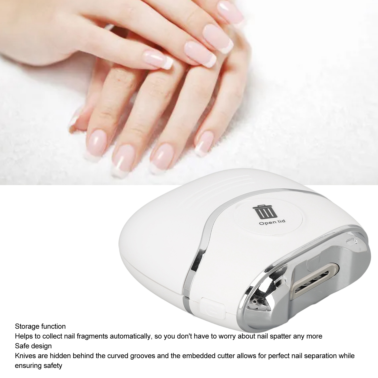 Portable Electric Automatic Nail Clipper For Elderly