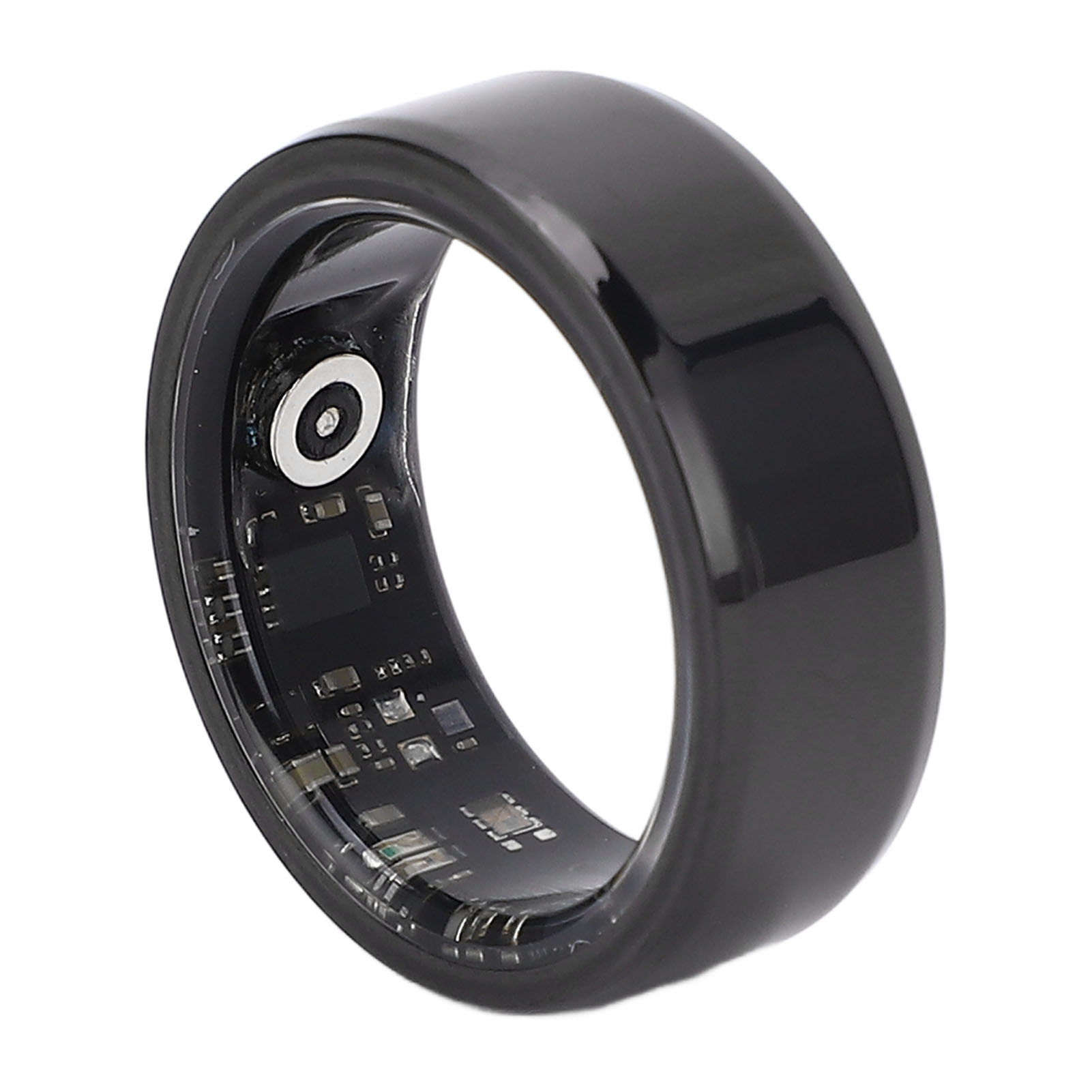Fitness Tracker Anello Intelligente Multifunzione Acciaio Inox IP68 Impermeabile NHE - Foto 26 di 42