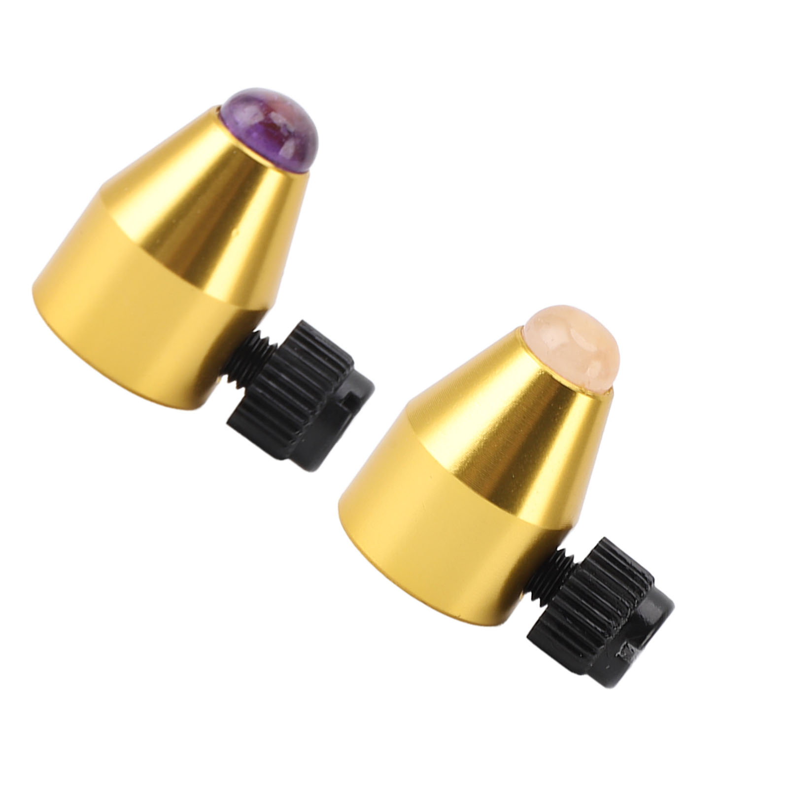 Accessorio Piedini Forcella Tuning Lega Alluminio Tuning Piedini Forcella Con Cristalli Ba HAO - Foto 25 di 29