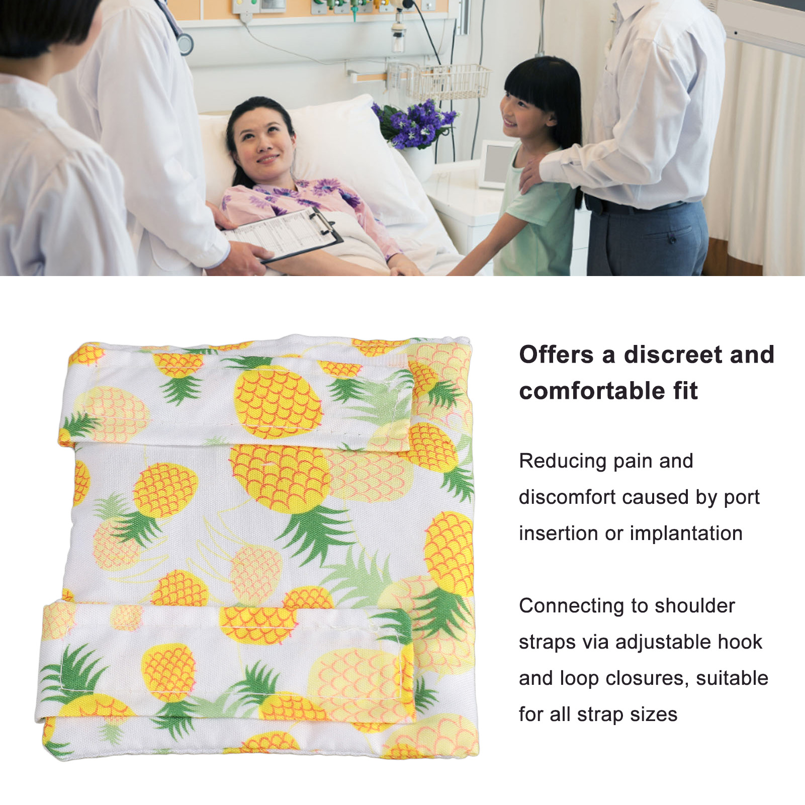 2 Pcs Pacemaker Pillow Post Surgery Bra Strap Pad Protector Heart Surgery Re NAU - Picture 27 of 29
