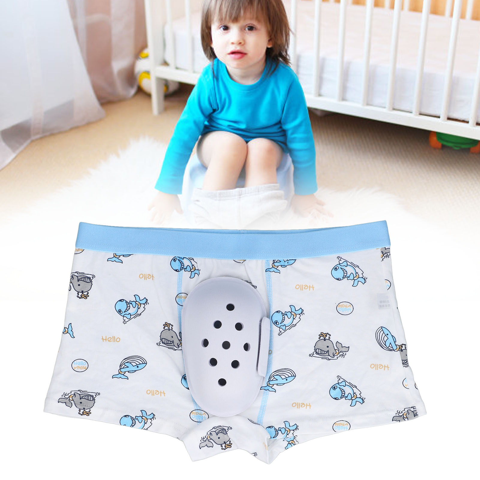 Children Post Circumcision Underwear Breathable Boy Phimosis Protective Cover - Picture 21 of 27