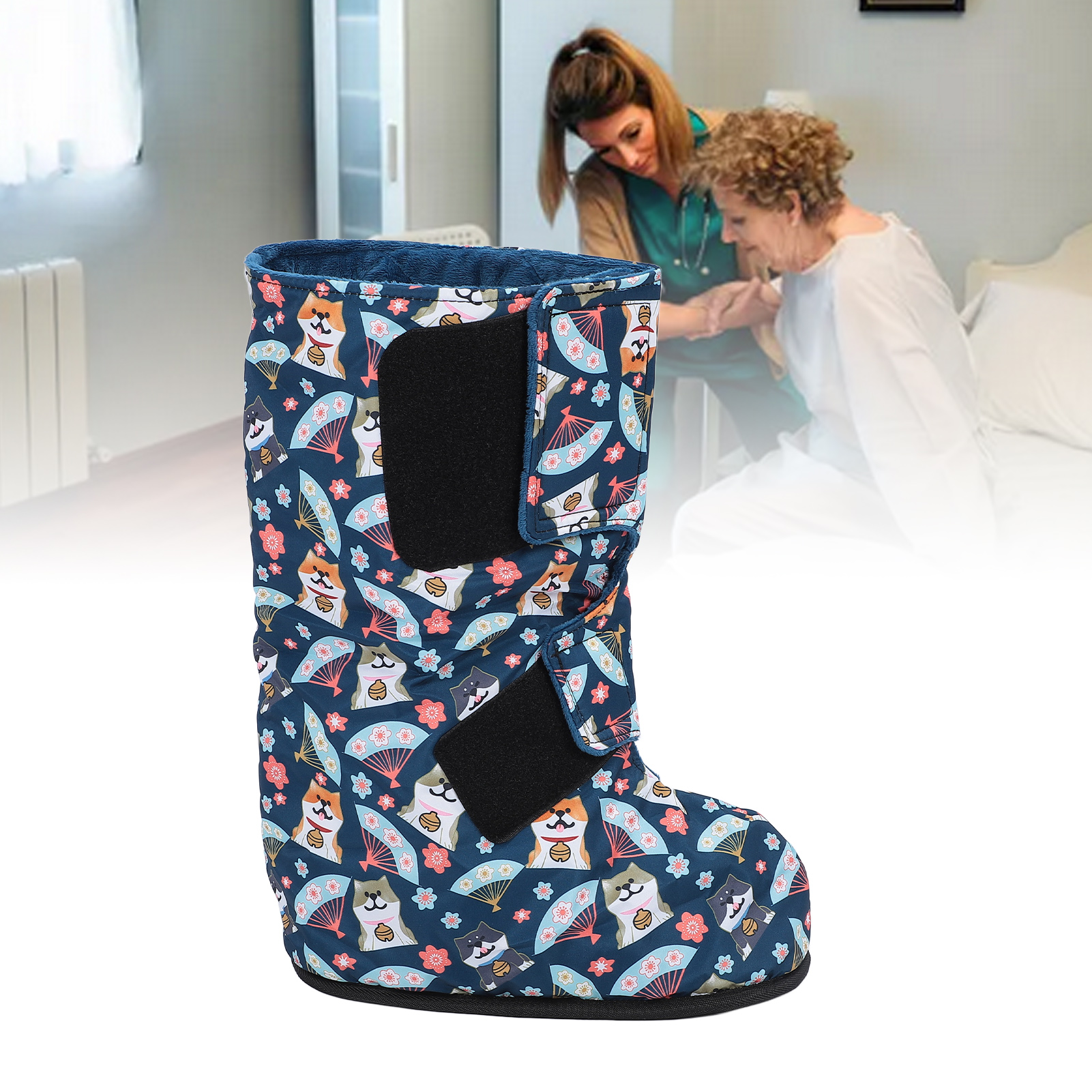 Walking Boot Protector Cover Washable Easy To Clean Soft Plaster Foot Cover - Picture 15 of 18