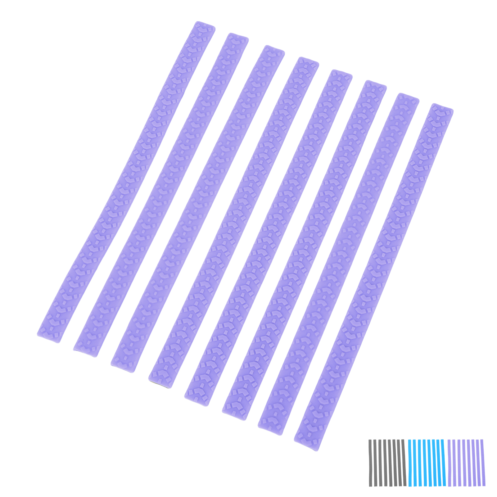 8pcs Luggage Wheel Covers Noise Reduction Silent Silicone Suitcase Wheels - Picture 31 of 33