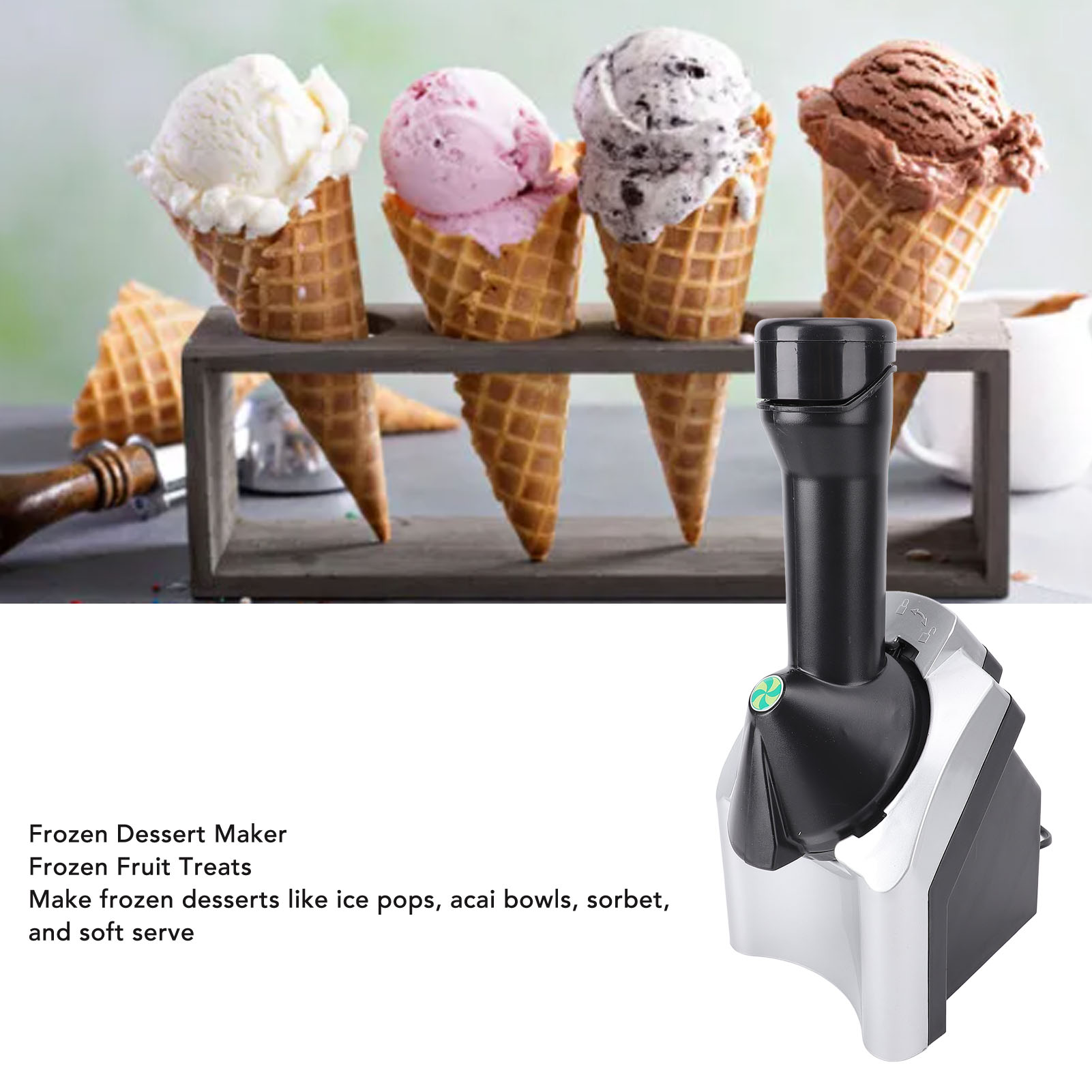Yogurt Maker Multifunctional Ice Cream and Sorbet Maker for Home Use - Picture 17 of 21