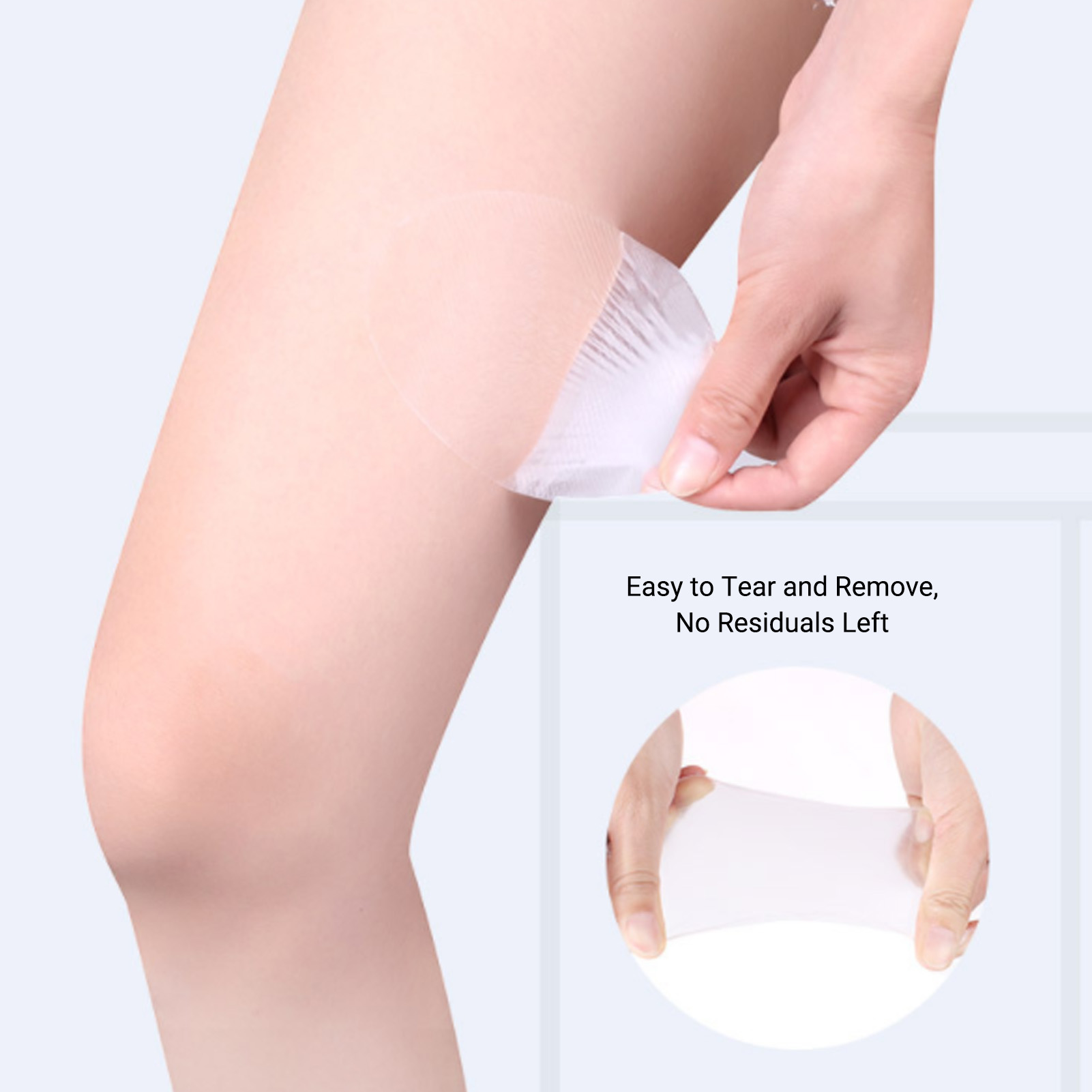 10 Pcs Inner Thigh Anti Chafing Tape Patches Clear Thigh Anti Friction Pads - Picture 15 of 15