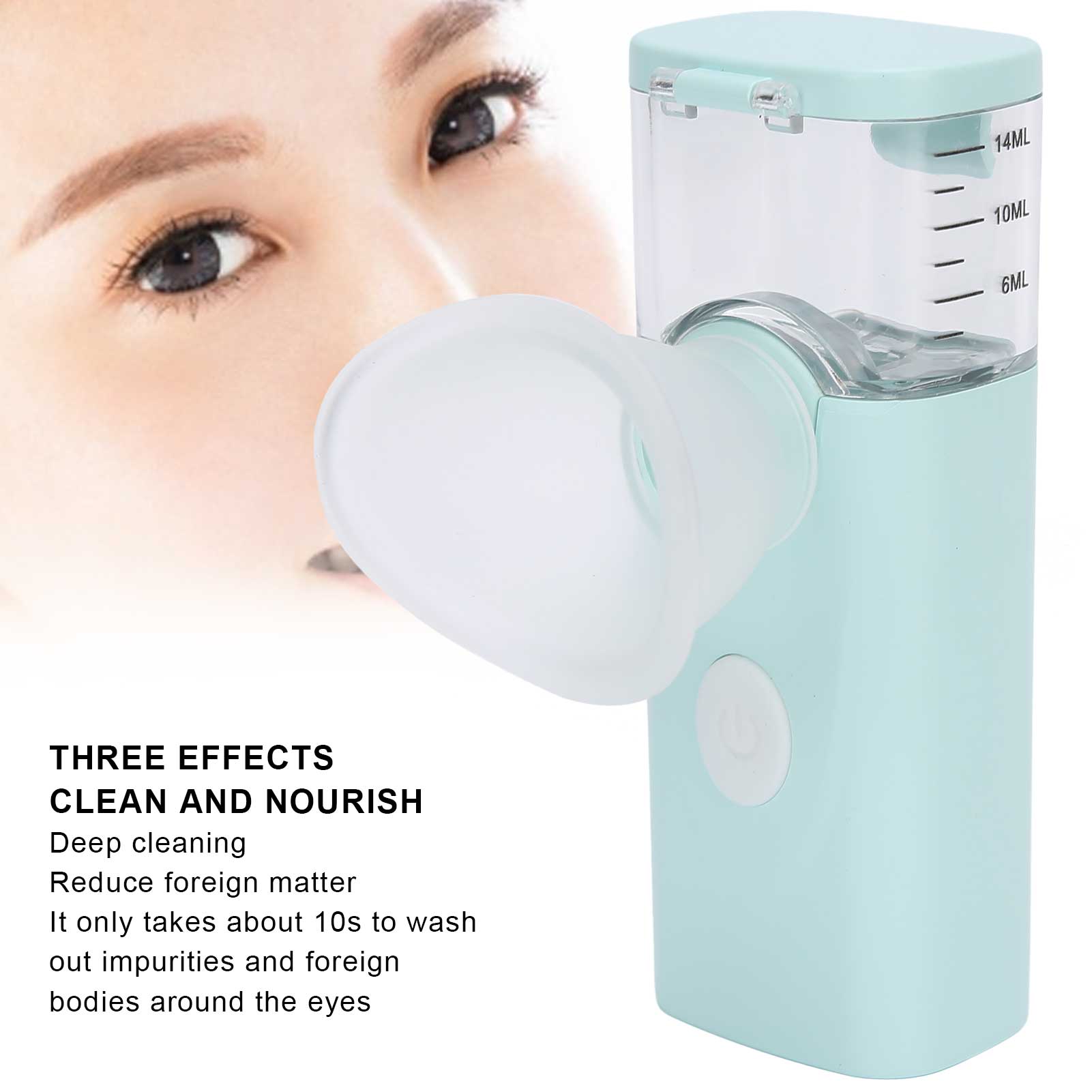 USB Charging Handheld Eye Care Spray Portable Eye Moisturizing Cleaning Soot GF0 - Picture 13 of 14
