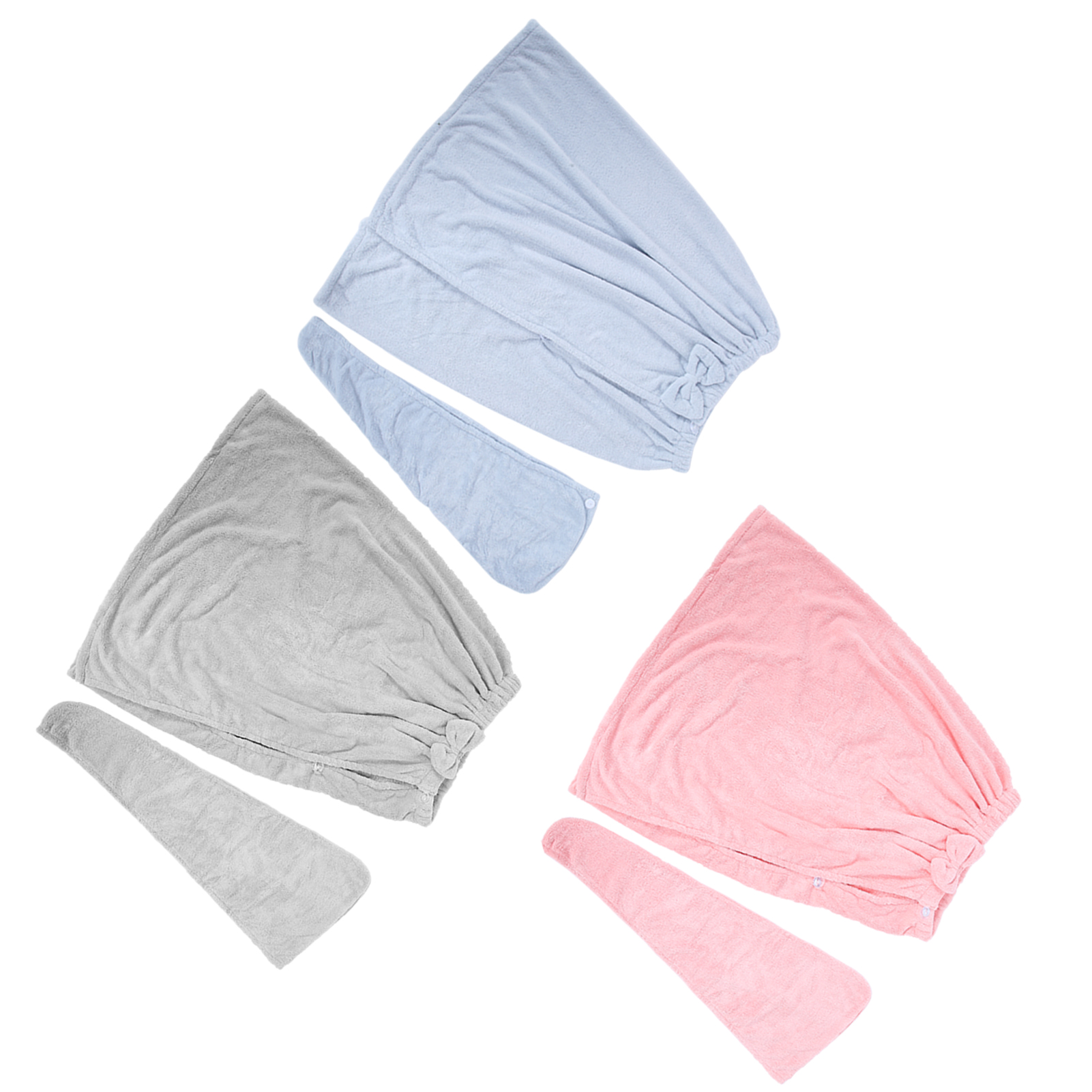 Bath Towel Wrap Coral Fleece Spa Women Adjustable Shower Wrap With Hat For H NHE - Picture 26 of 28