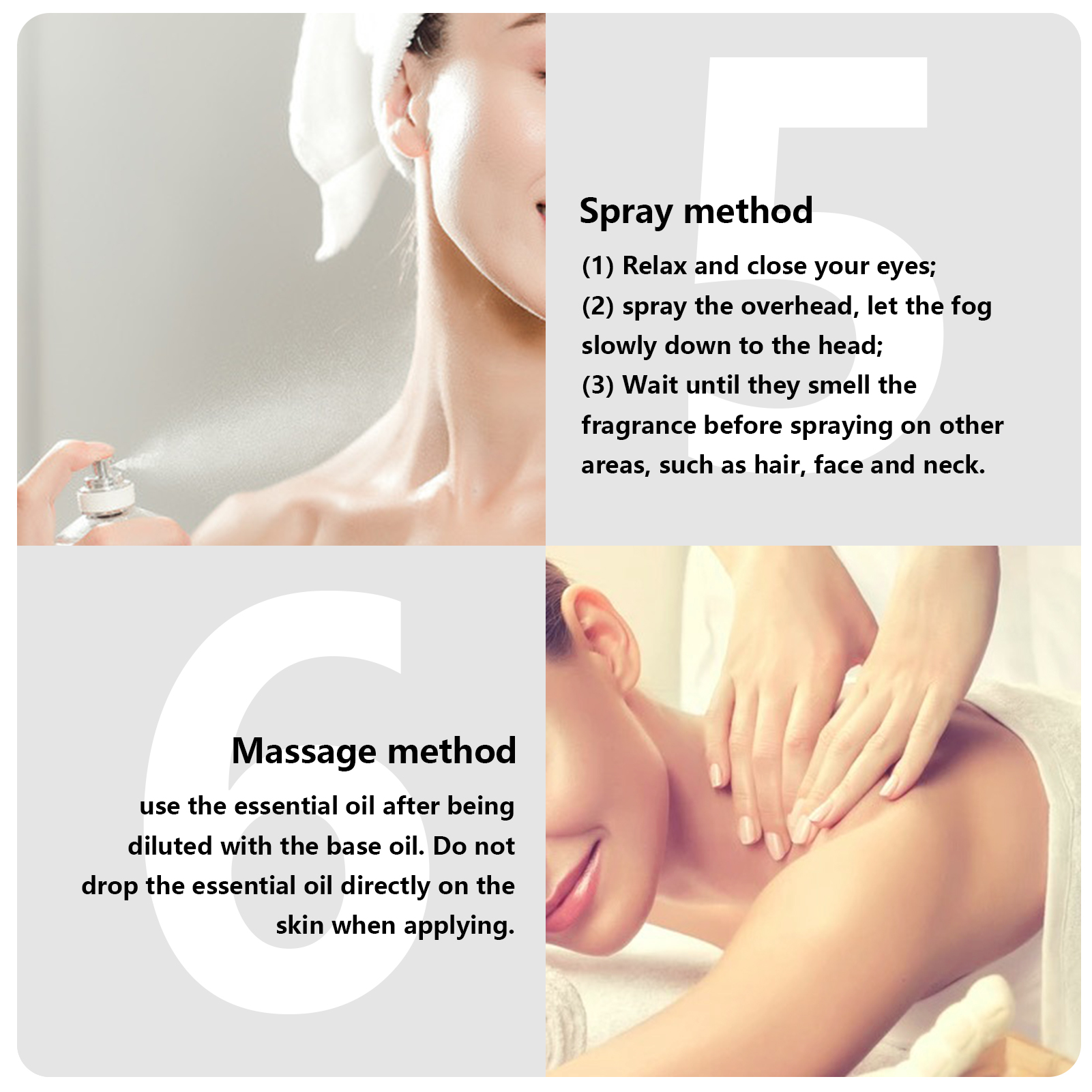 10ml Moisturizing Oil Control Essential Oil SPA Massage Aromatherapy Essenti SPG - Picture 21 of 24