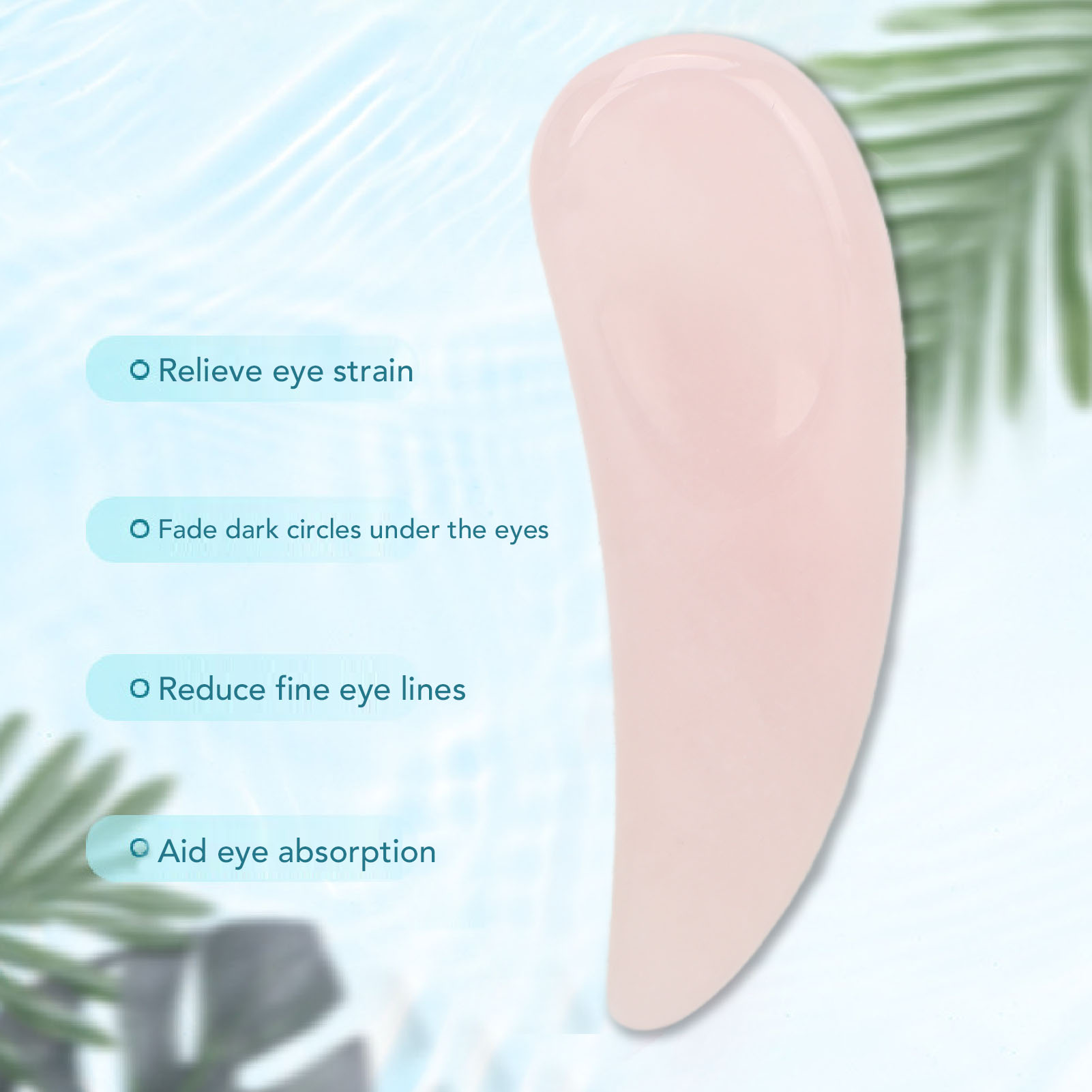 Jadestone Eye Mini Scoop Massaging Relieve Facial Tension Reduce Puffiness L L2S - Picture 23 of 28
