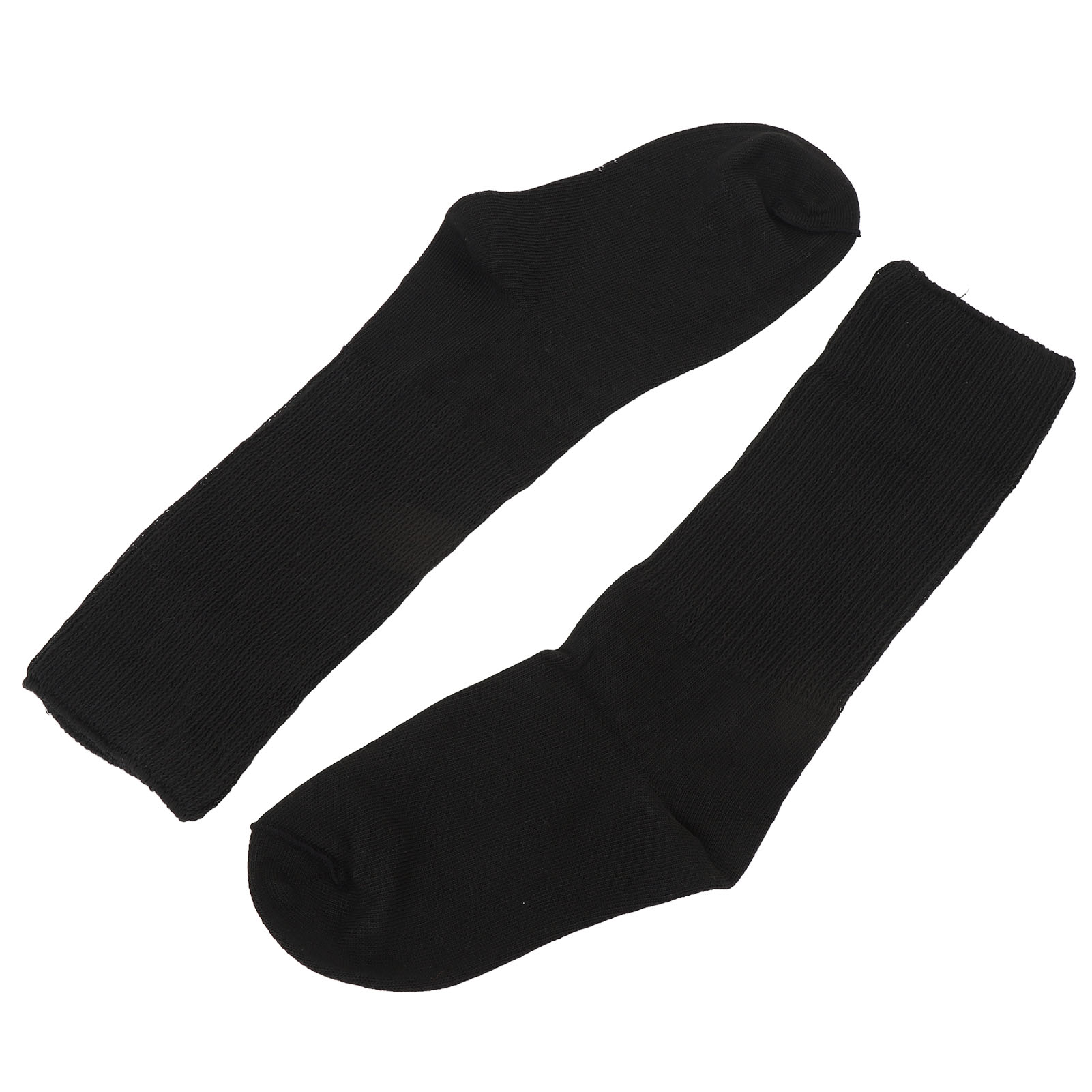 2 Pairs Wide Socks Breathable Stretched Elastic Soft Socks for Elderly Black - Picture 17 of 18
