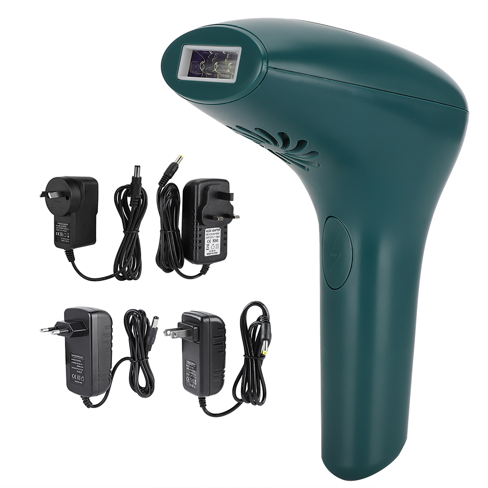 Household Electric Epilator Depilator IPL Hair Removal Machine Green Black - Picture 21 of 23
