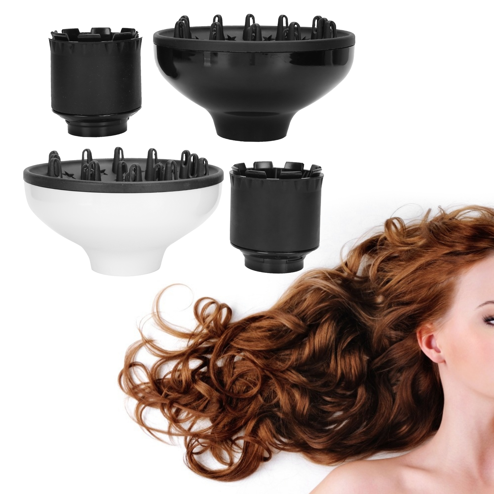 Professional Universal Hair Dryer Diffuser Curly Wavy Hair Blow Dryers Diffu NAU