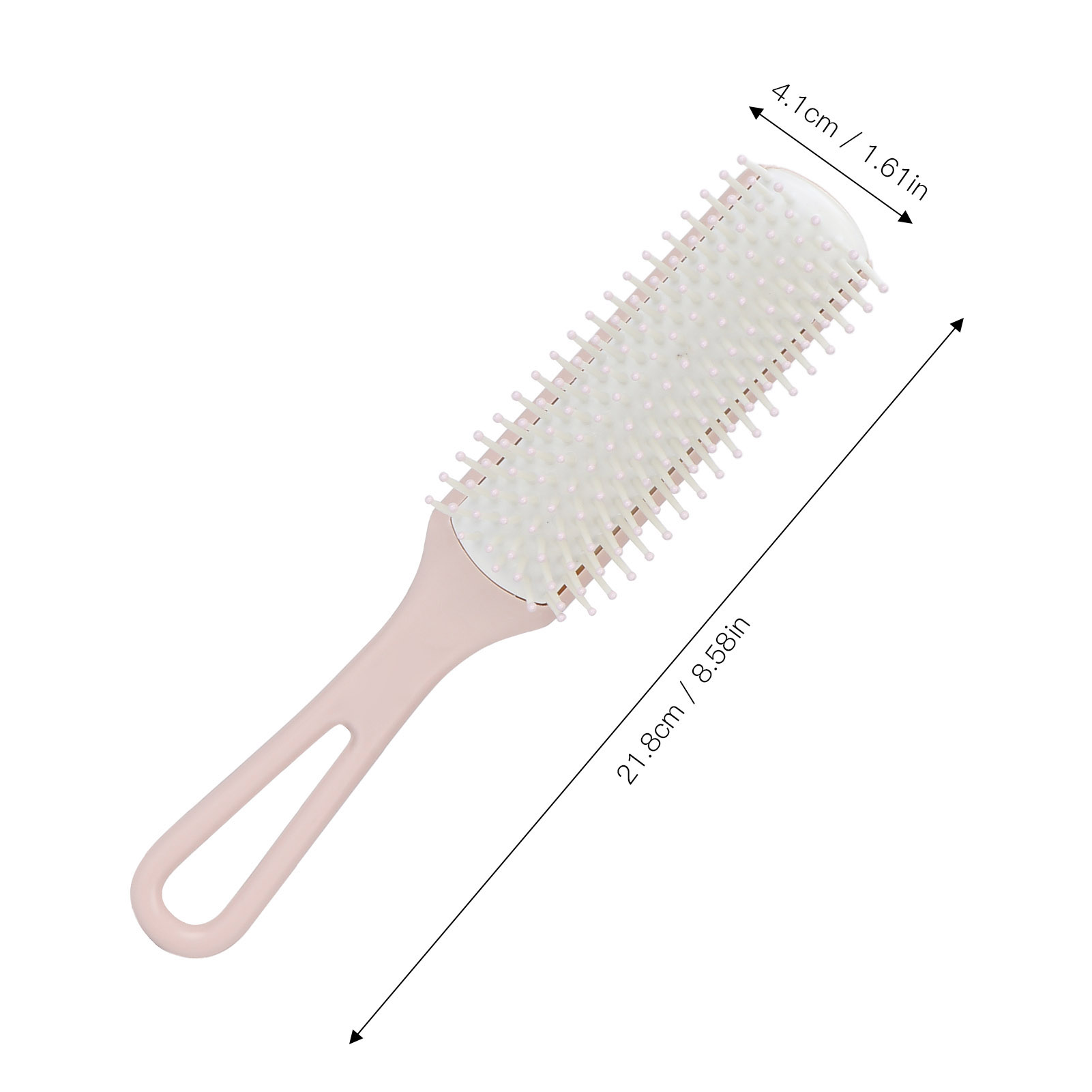 Portable Detangling Hair Brush Skid Resistance Vented Massage Hair Brush Wit HR6