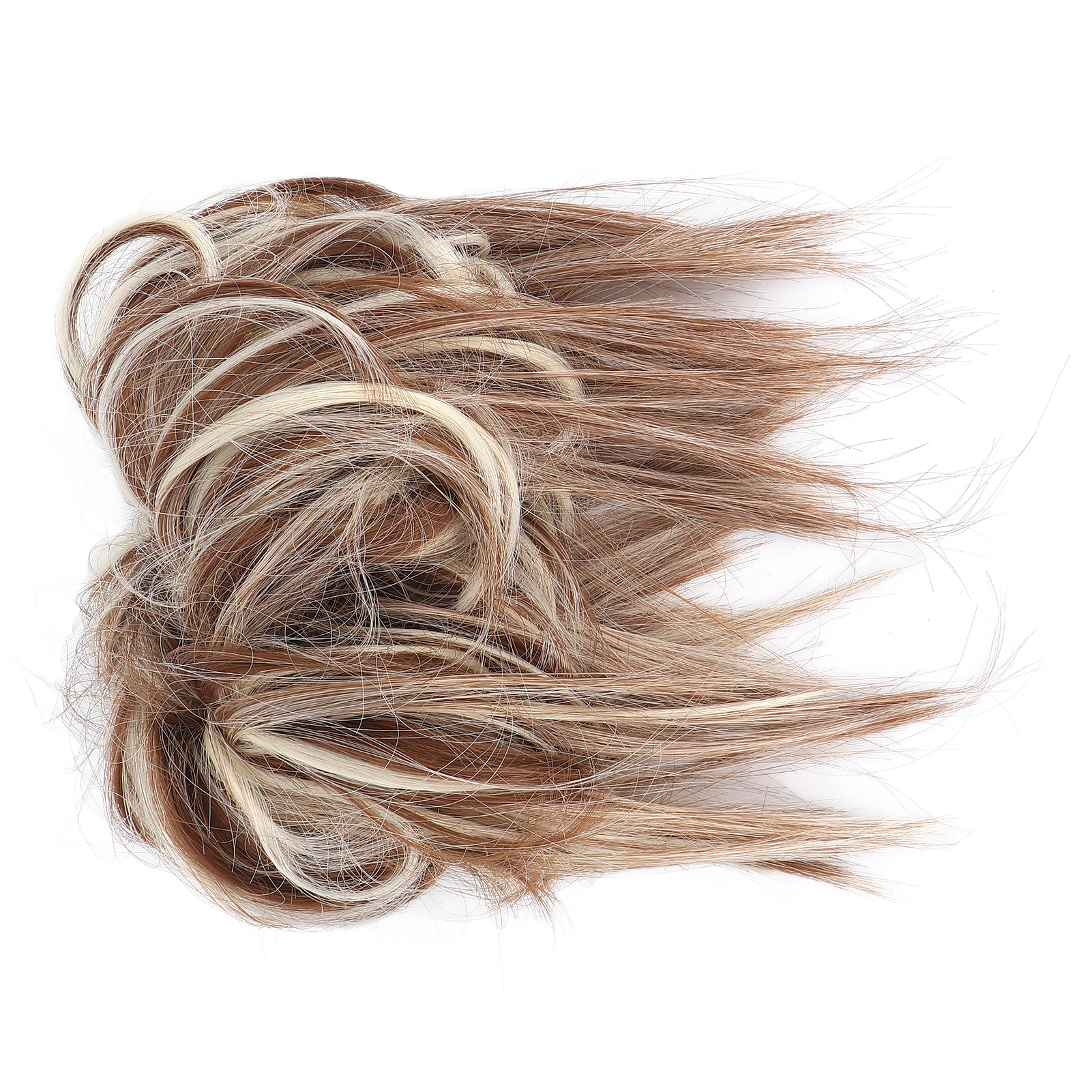 Tousled Hair Bun Wig Adjustable Natural Elastic Band Messy Bun Hairpieces - Picture 13 of 21