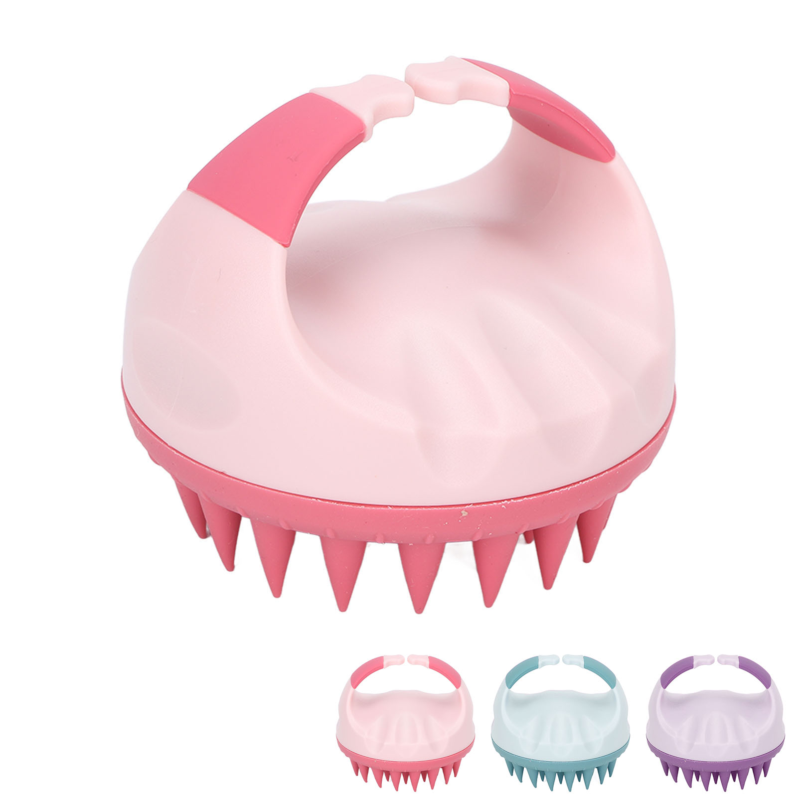 Hair Massager Soft Silicone Waterproof Manual Hair Massage Scalp Cleaning An NHE - Picture 26 of 32