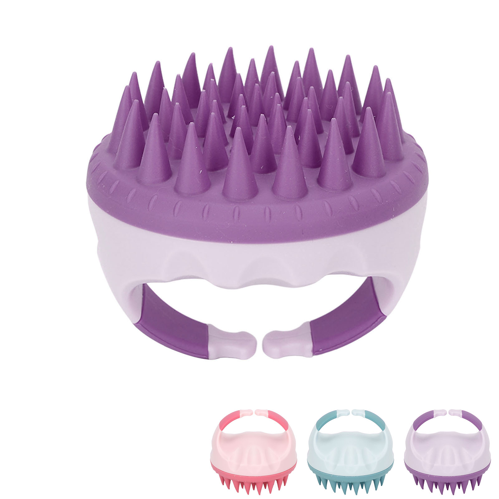 Hair Massager Soft Silicone Waterproof Manual Hair Massage Scalp Cleaning An NHE - Picture 32 of 32