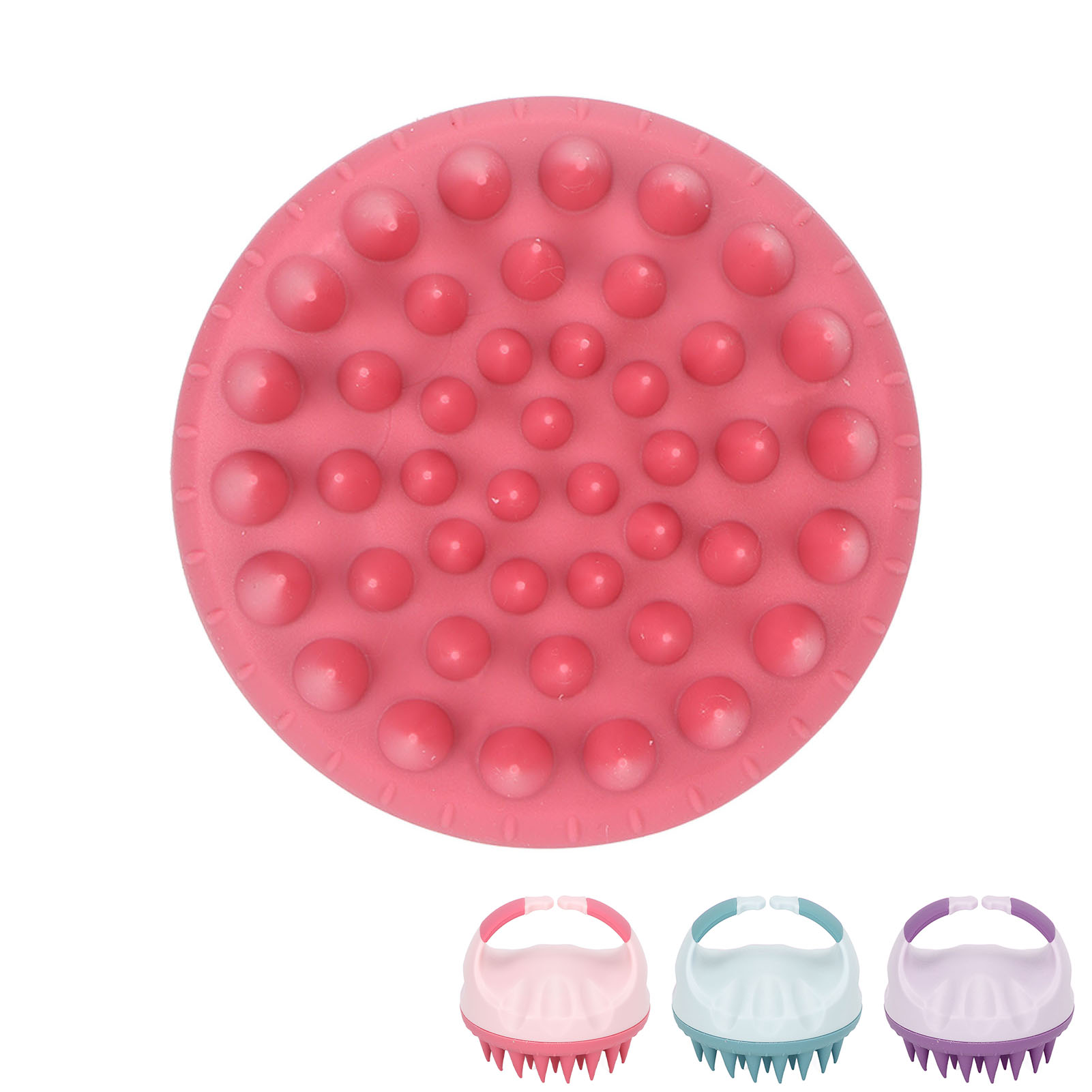 Hair Massager Soft Silicone Waterproof Manual Hair Massage Scalp Cleaning An NHE - Picture 28 of 32