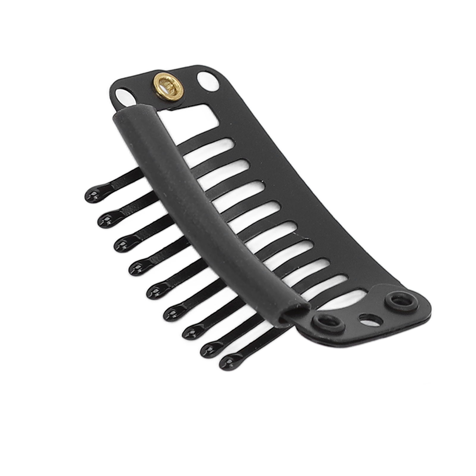 40pcs Wig Clip Set Stainless Steel DIY 9 Teeth Snap Comb Hair Extension Clip AGS - Picture 13 of 21