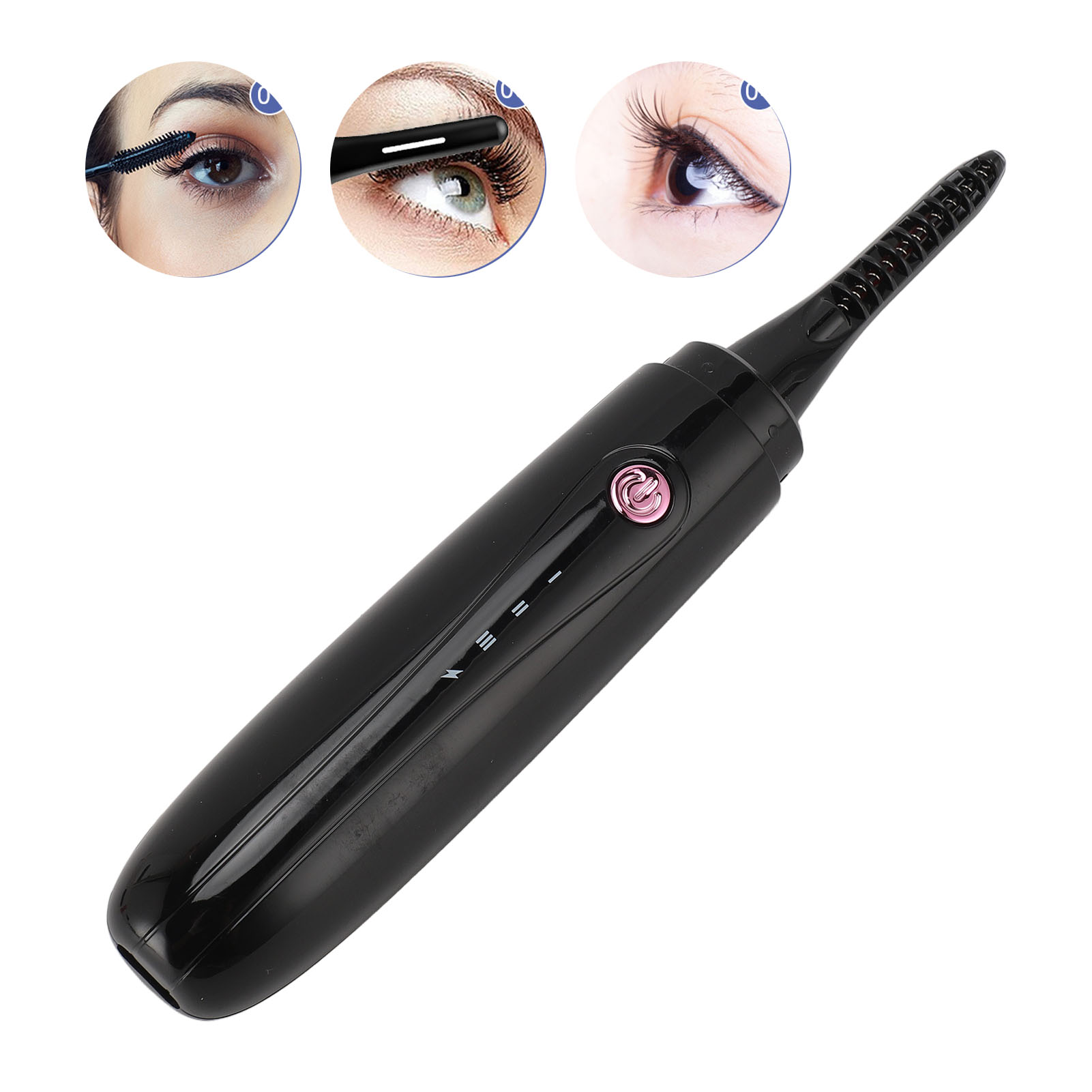 Rechargeable Lash Curler with Anti Scalding Comb Long Lasting Makeup Curling - Picture 13 of 21