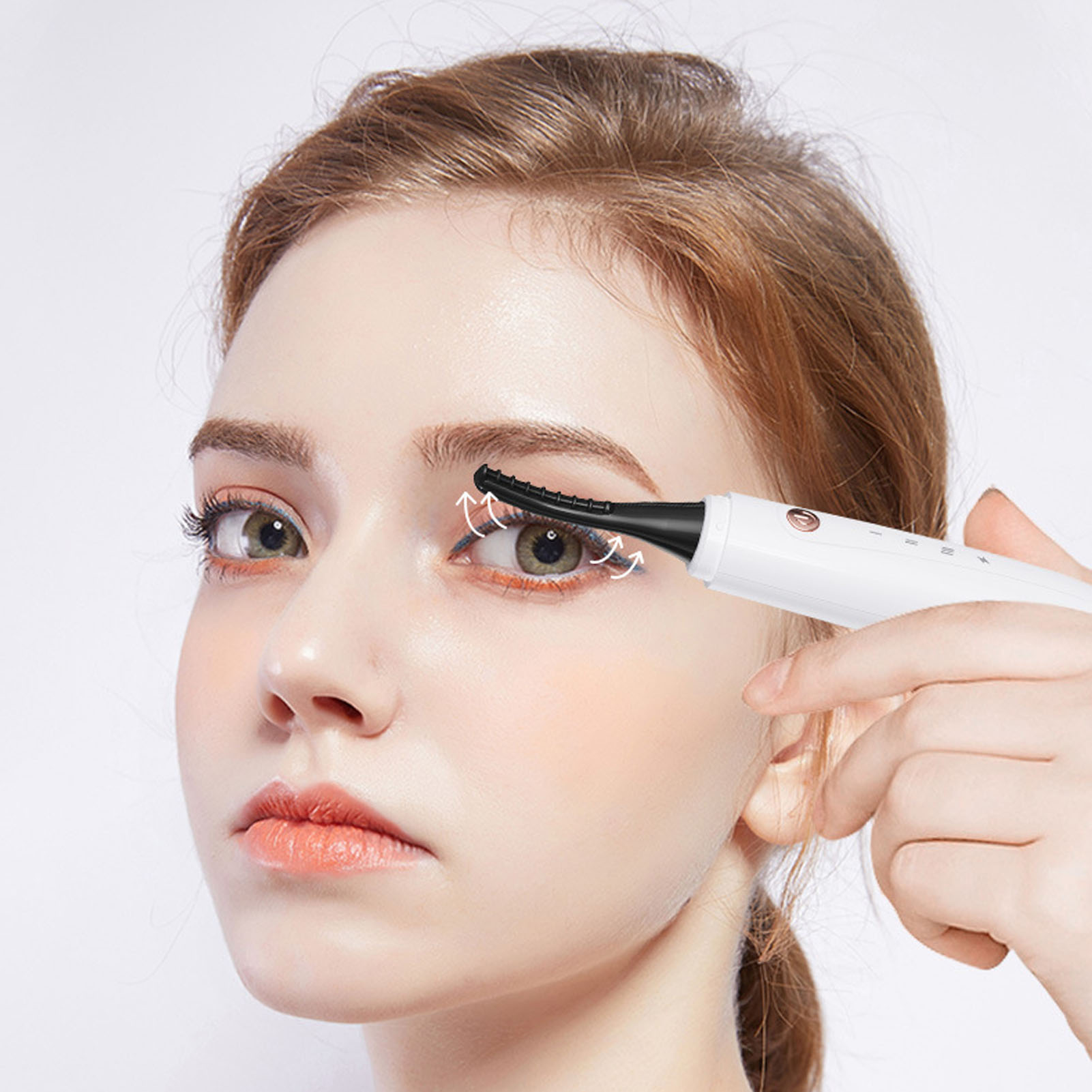 Rechargeable Lash Curler with Anti Scalding Comb Long Lasting Makeup Curling - Picture 18 of 21