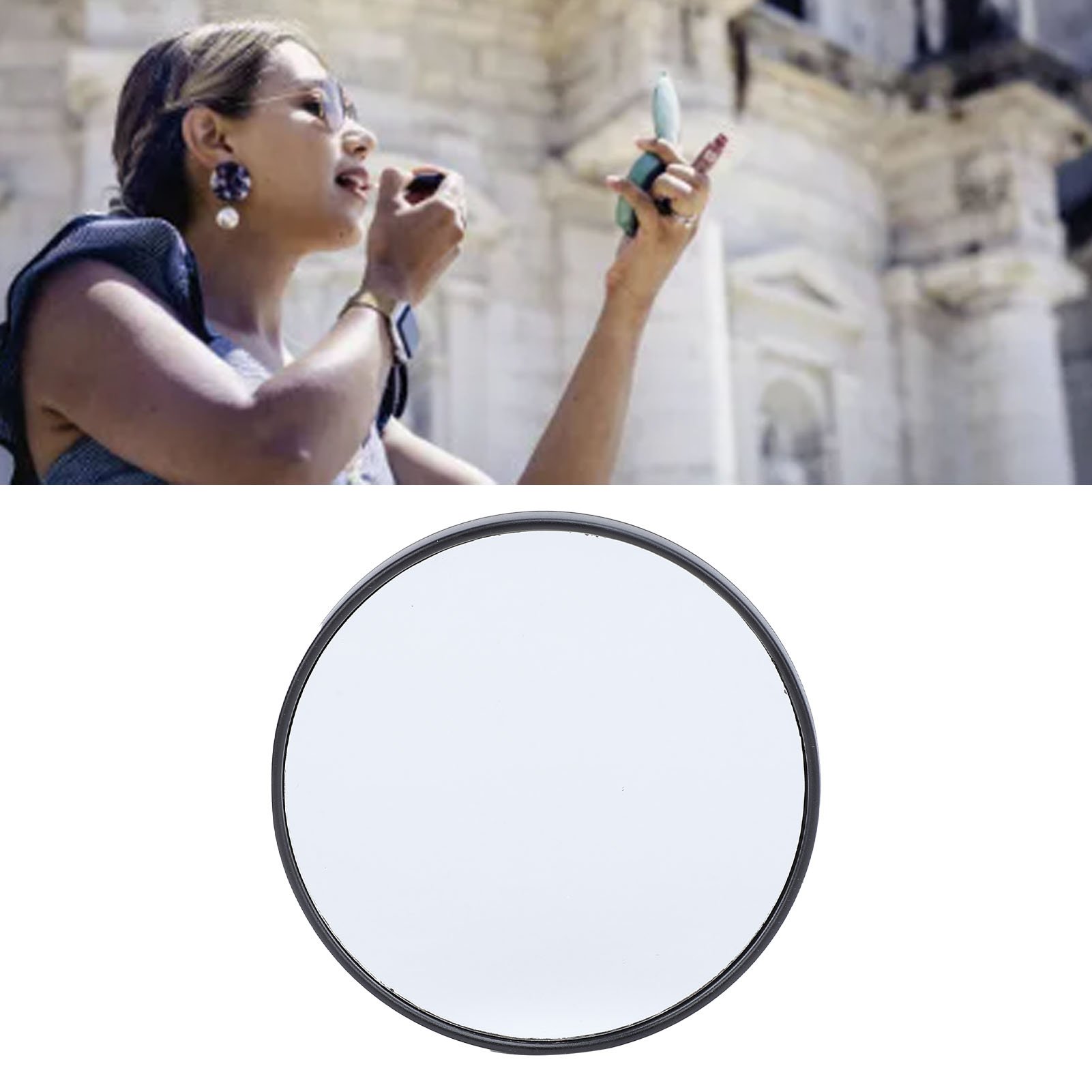 Magnifying Mirror 9cm Portable High Definition Suction Cup Magnifying Makeup CUT - Picture 25 of 28