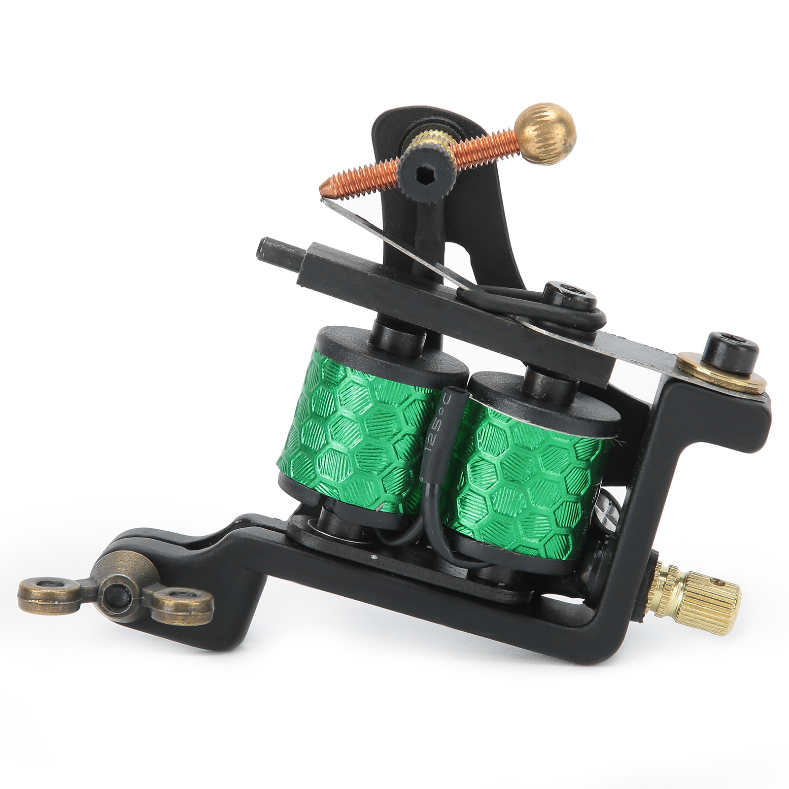 Portable Alloy Coil Tattoo Machine Triangular Strong Motor Liner Shader Tatt GOF - Picture 18 of 18