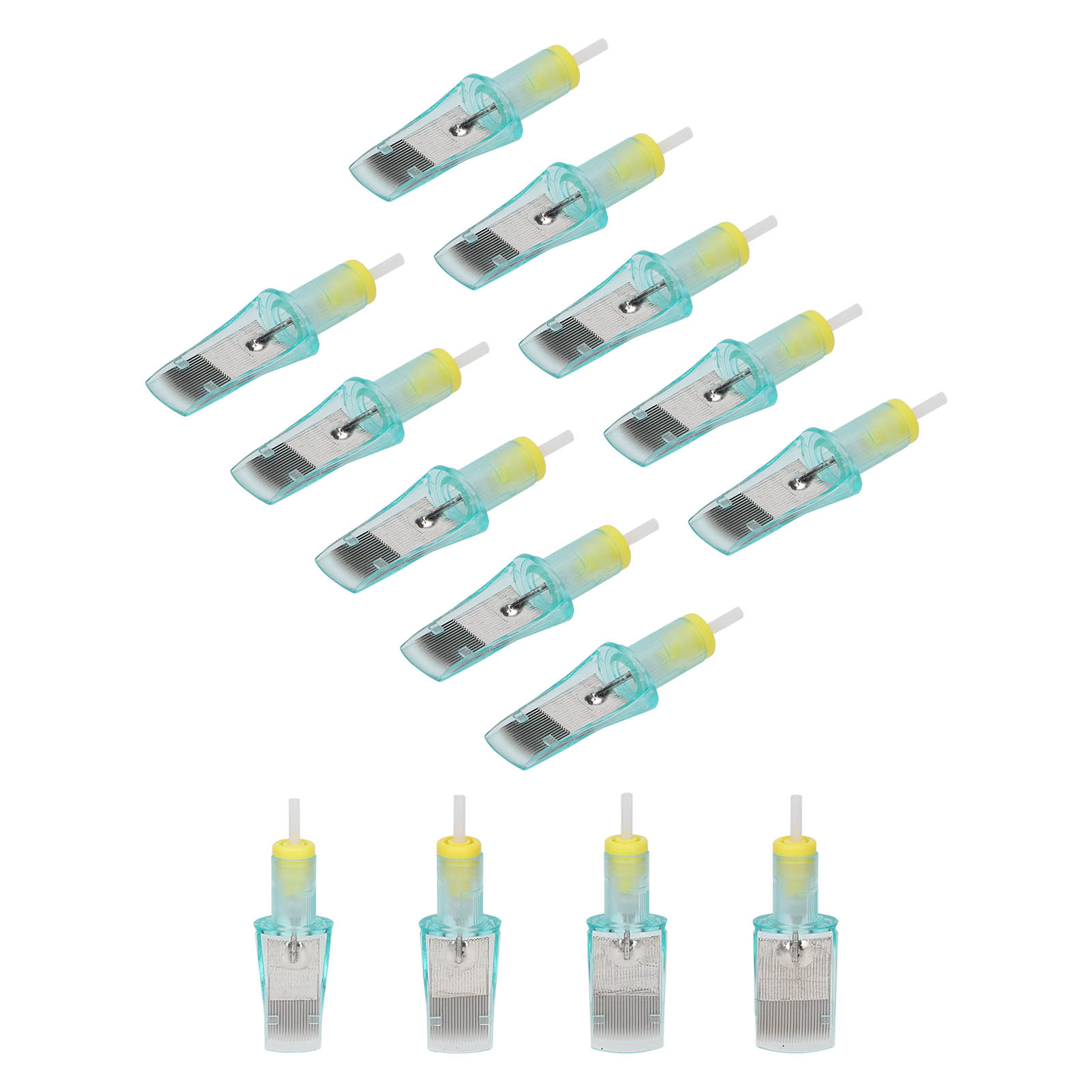 10pcs Flat Blade Tattoo Needles GOFothing Needle Stroke Tattoo Cartridge Nee GOF - Picture 13 of 24
