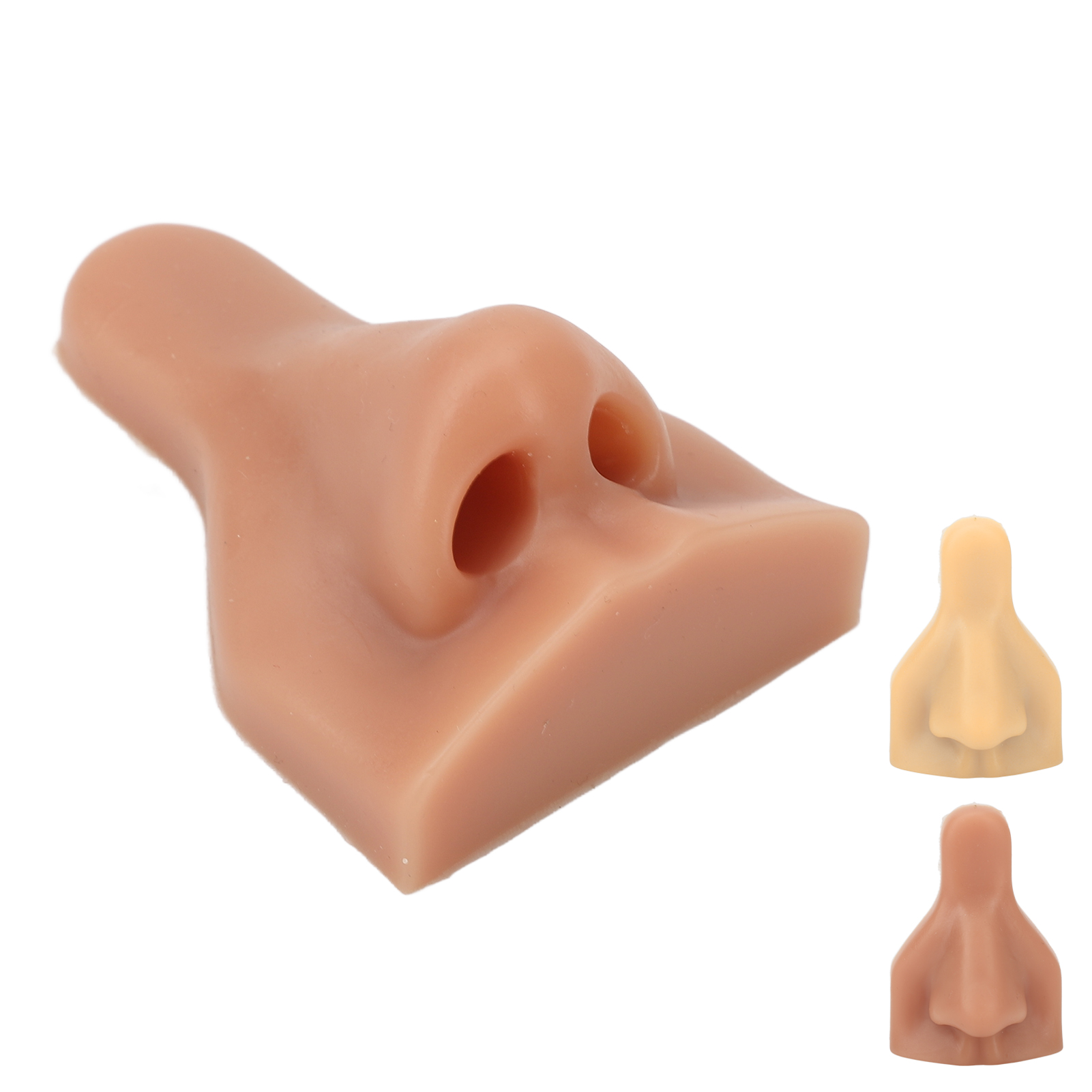 3D Silicone Nose Model Flexible Fake Nose Practice Model For Practicing Sutu EUJ