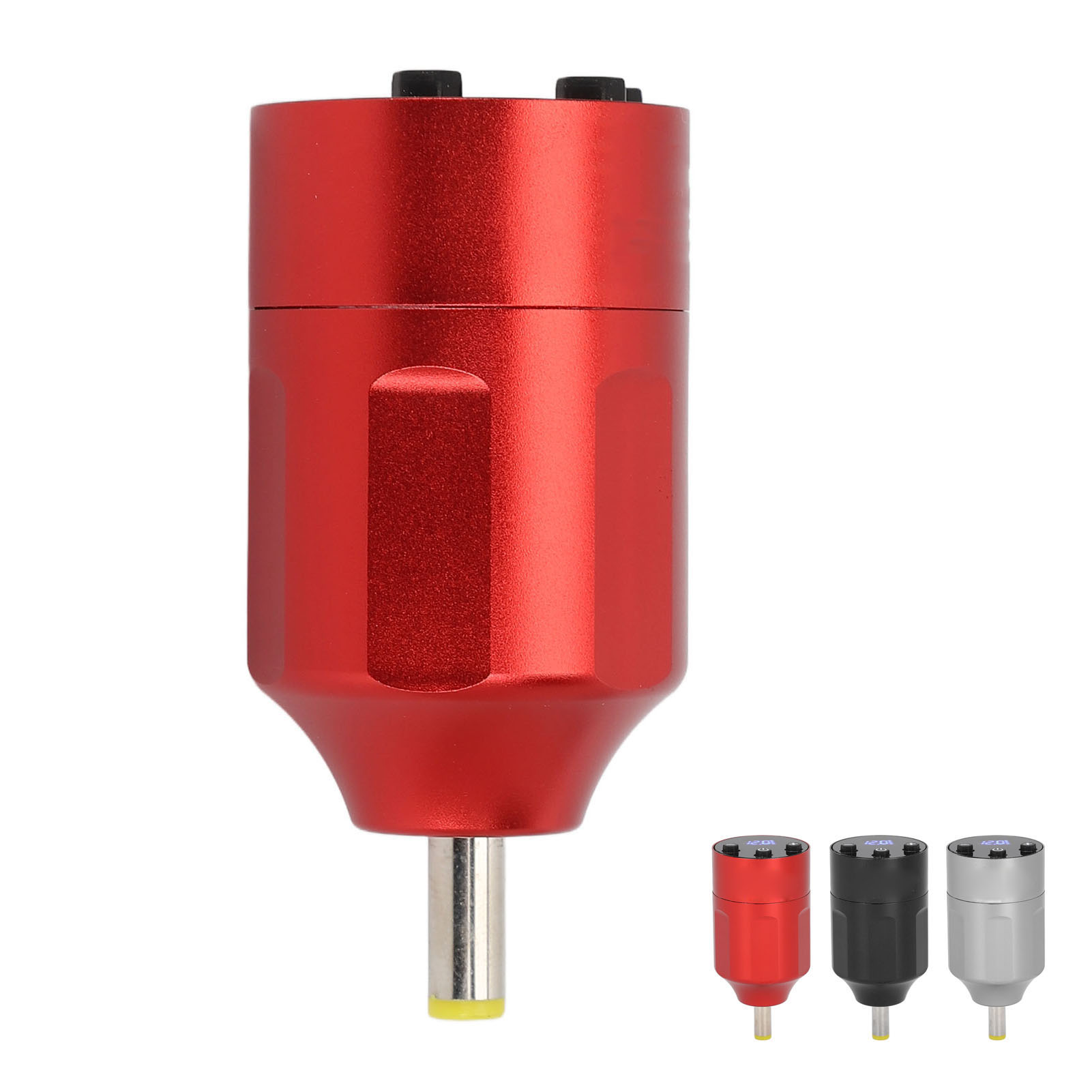 Wireless Tattoo Power Supply Interfaccia DC Capacità 1300mAh Schermo LED Tattoo - Foto 18 di 21