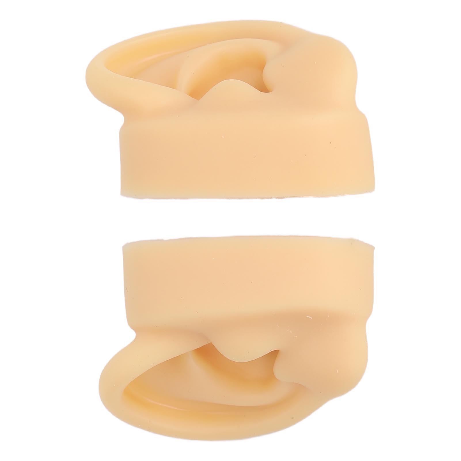 Silikon-Ohr-Modell Lebensechte Flexible Wiederverwendbare Links Rechts Ohr-P FOY - Picture 26 of 35