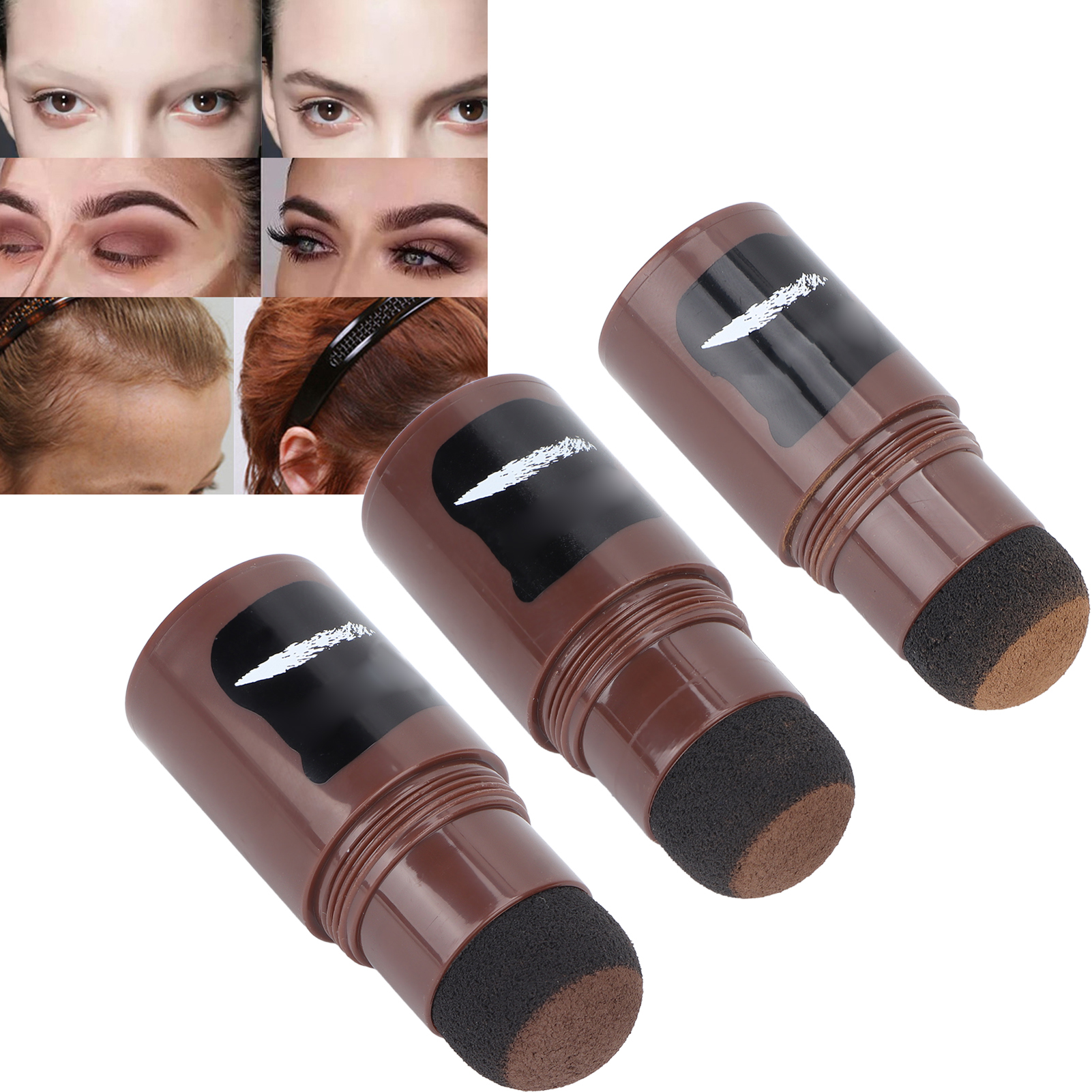 Eyebrow Stamp Kit Waterproof Sweat Proof 10 Stencils 2 Brushes Eyebrow Makeu NAU - Picture 31 of 33