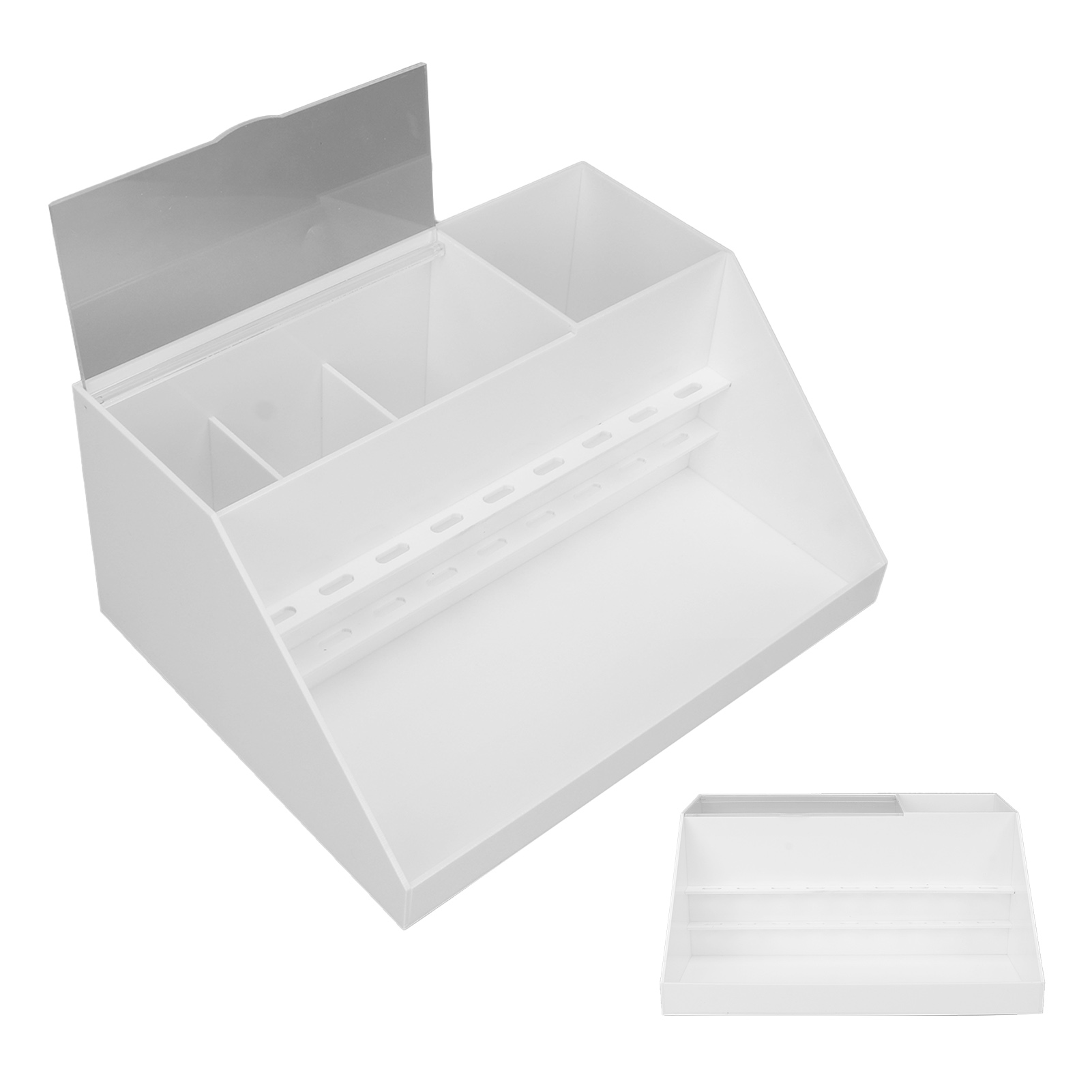 Eyelash Extension Compartment Box Dustproof 9 Holes Eyelash Extension Displa HOM - Picture 15 of 18