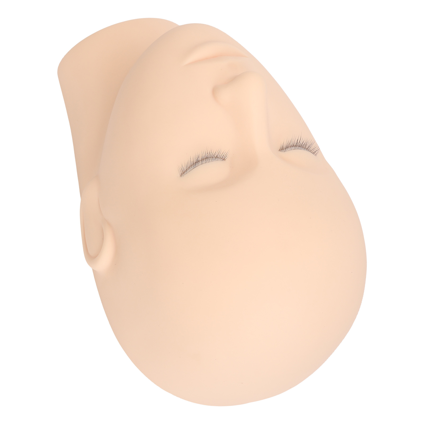 Eyelash Extension Mannequin Head 3 Layer Lashes Makeup Silicone Practice Doll - Picture 14 of 21