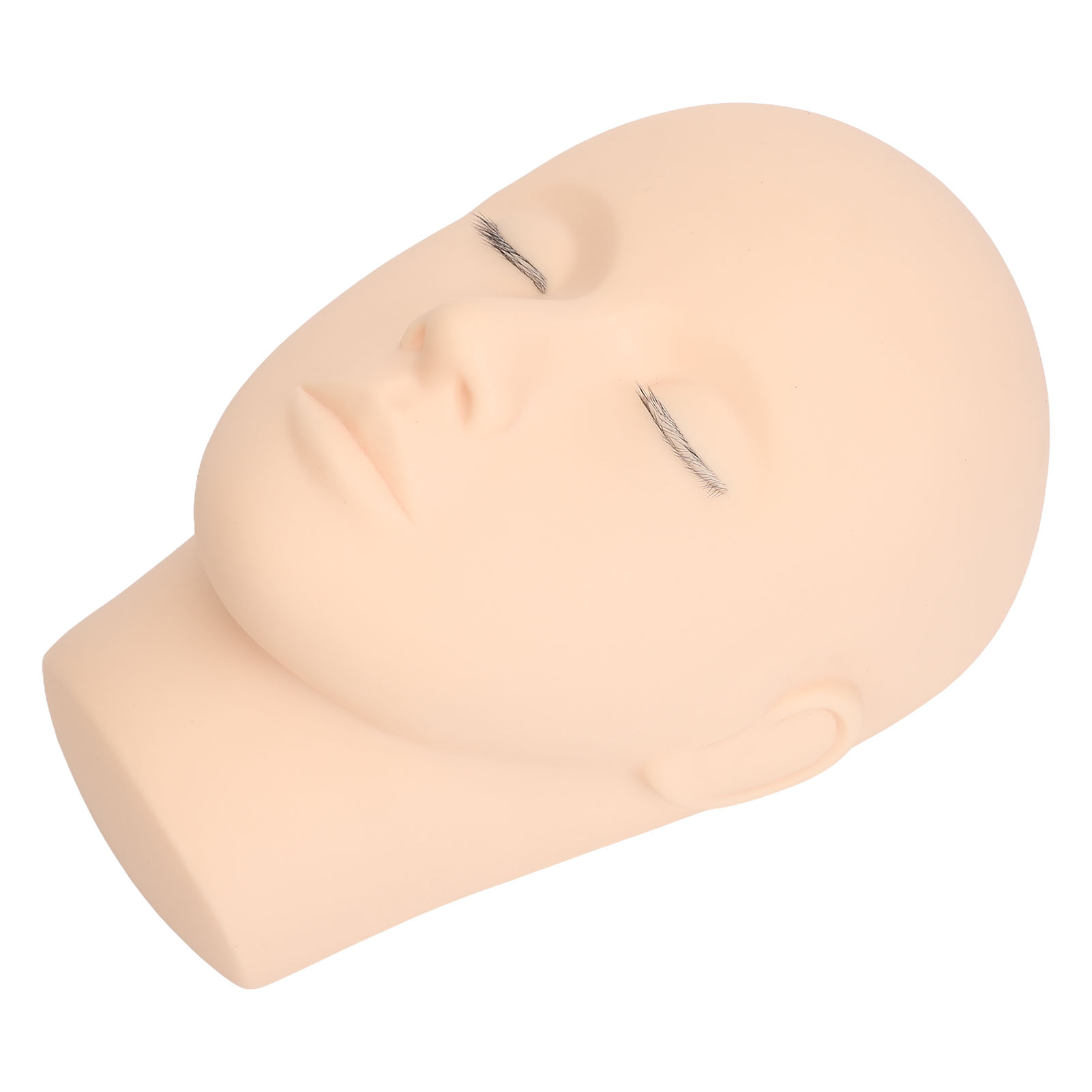 Eyelash Extension Mannequin Head 3 Layer Lashes Makeup Silicone Practice Doll - Picture 13 of 21