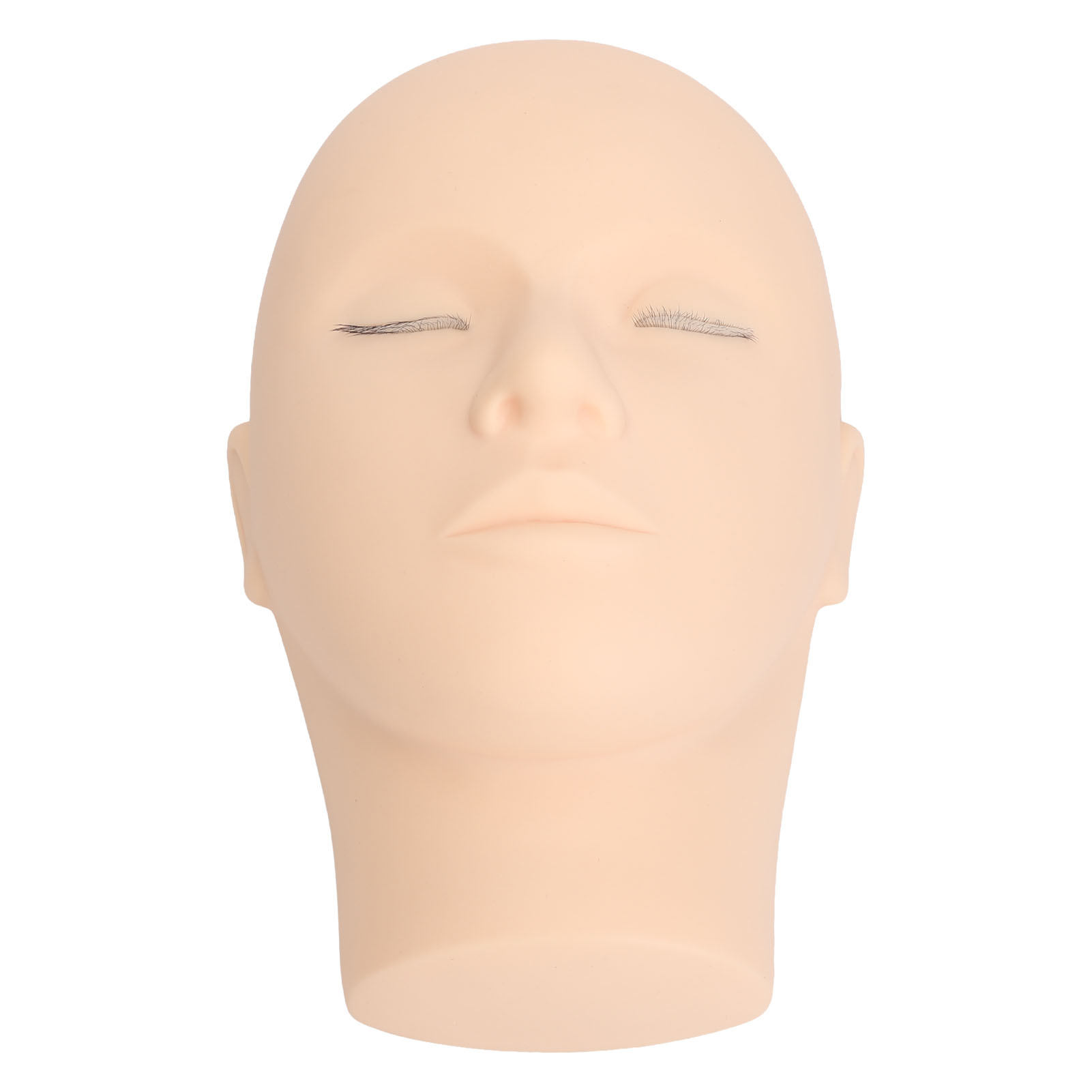 Eyelash Extension Mannequin Head 3 Layer Lashes Makeup Silicone Practice Doll - Picture 15 of 21