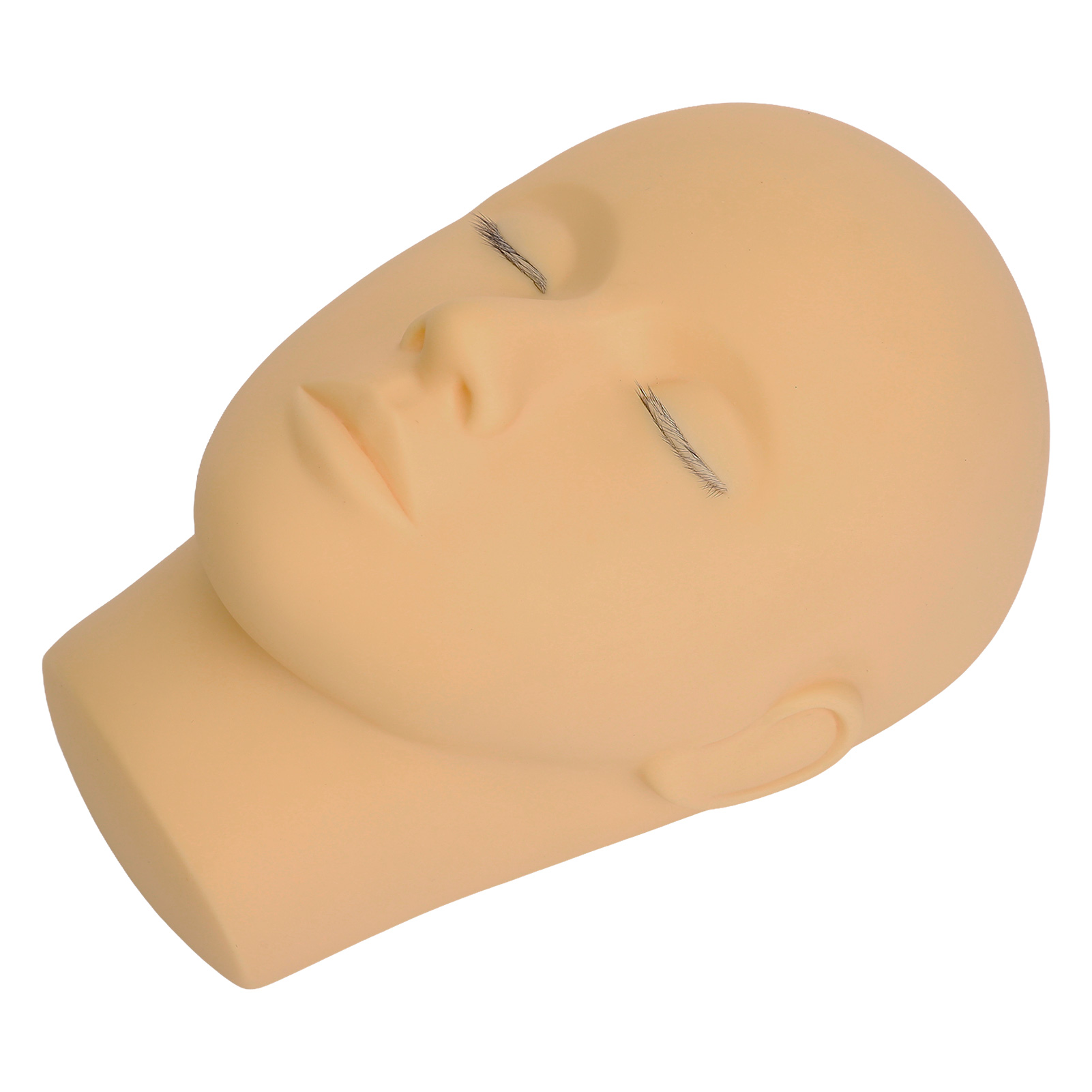Eyelash Extension Mannequin Head 3 Layer Lashes Makeup Silicone Practice Doll - Picture 20 of 21