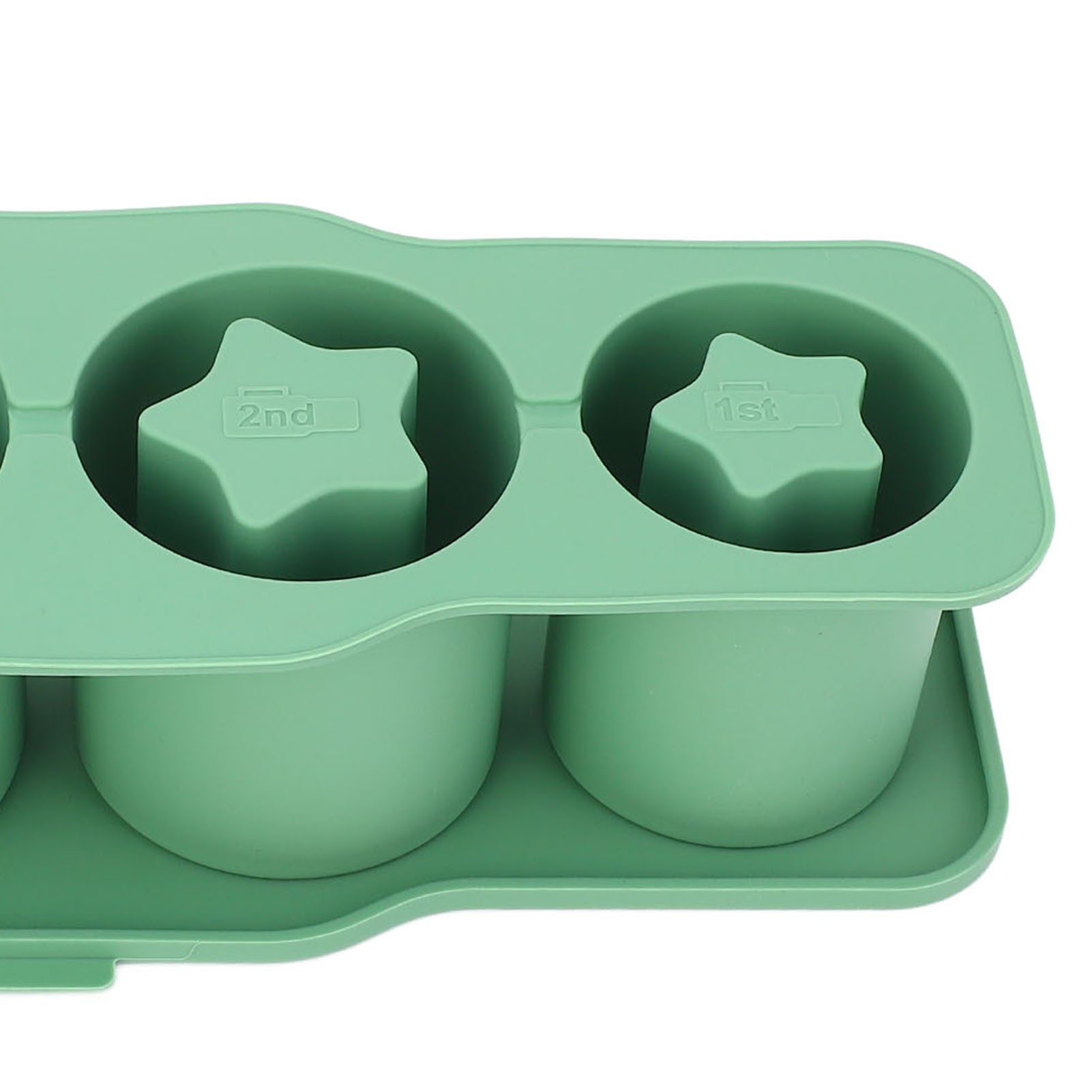 Silicone Ice Cube Tray For Universal Tumbler Cup 20 30 40oz 3 Star Shaped Ho CUT - Picture 28 of 28