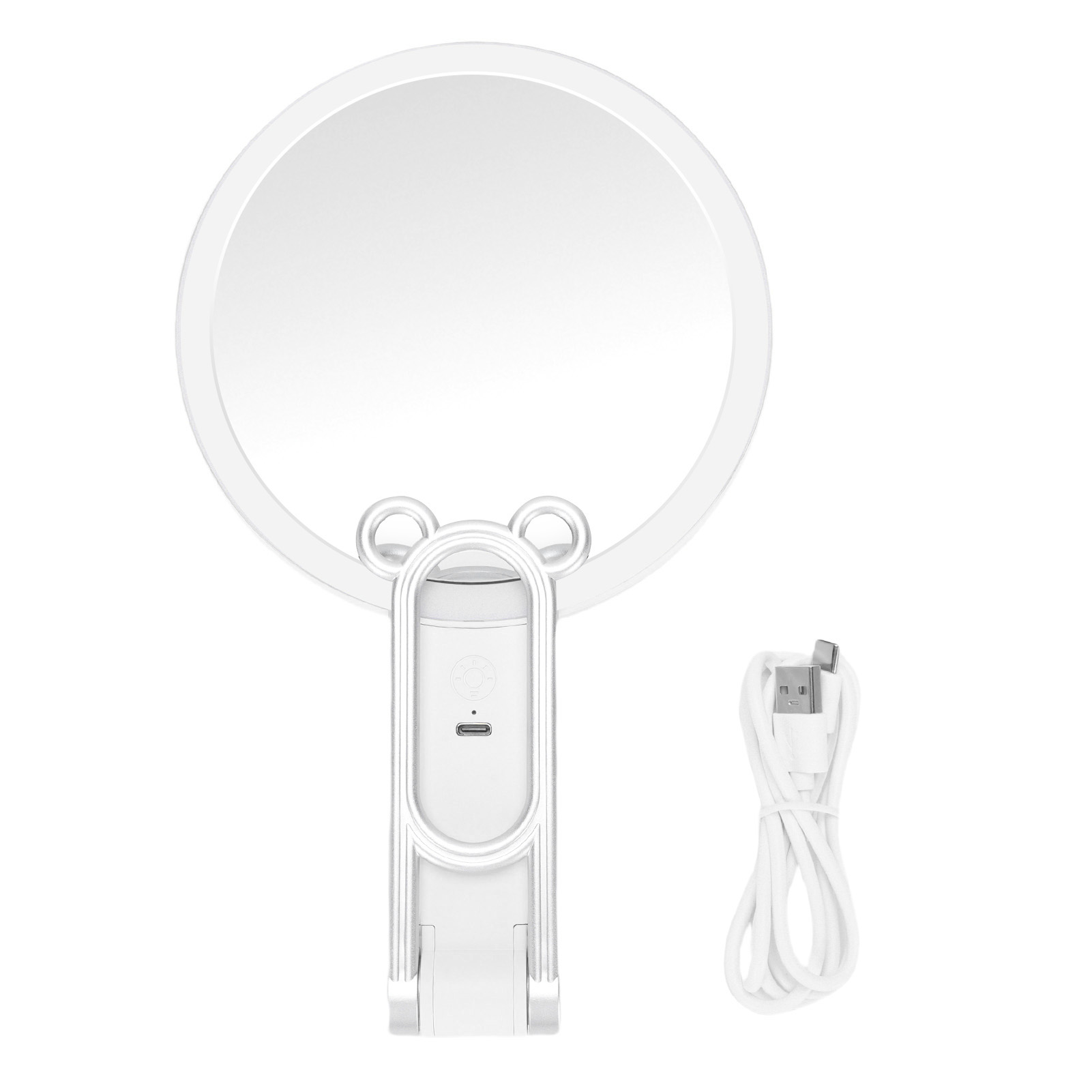 30X Magnifying Mirror with 3 Light Modes and Compact Design for Travel - Picture 16 of 21