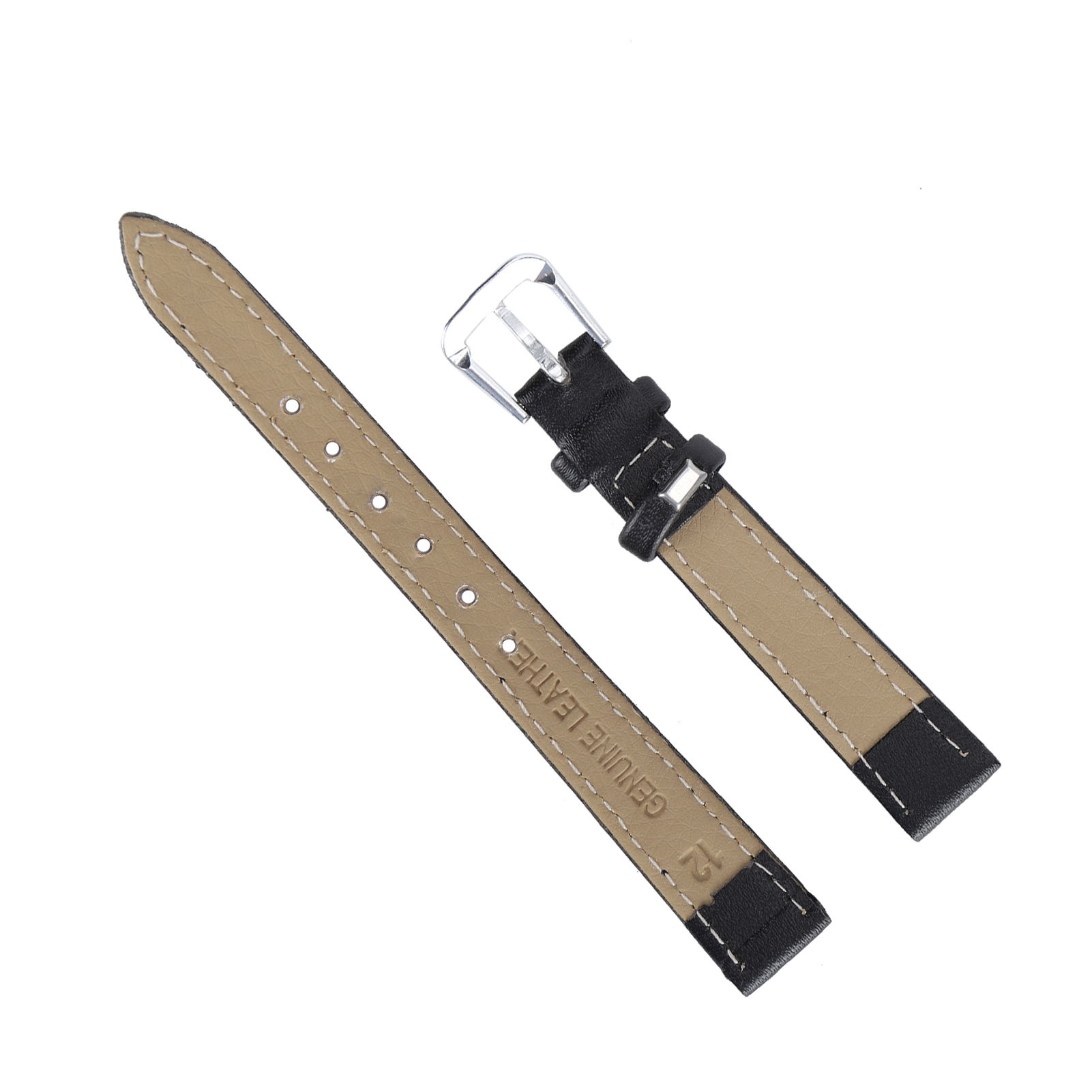 Pin Buckle Watch Band PU Leather Universal Replacement Watch Strap Part 20mm - Picture 24 of 40