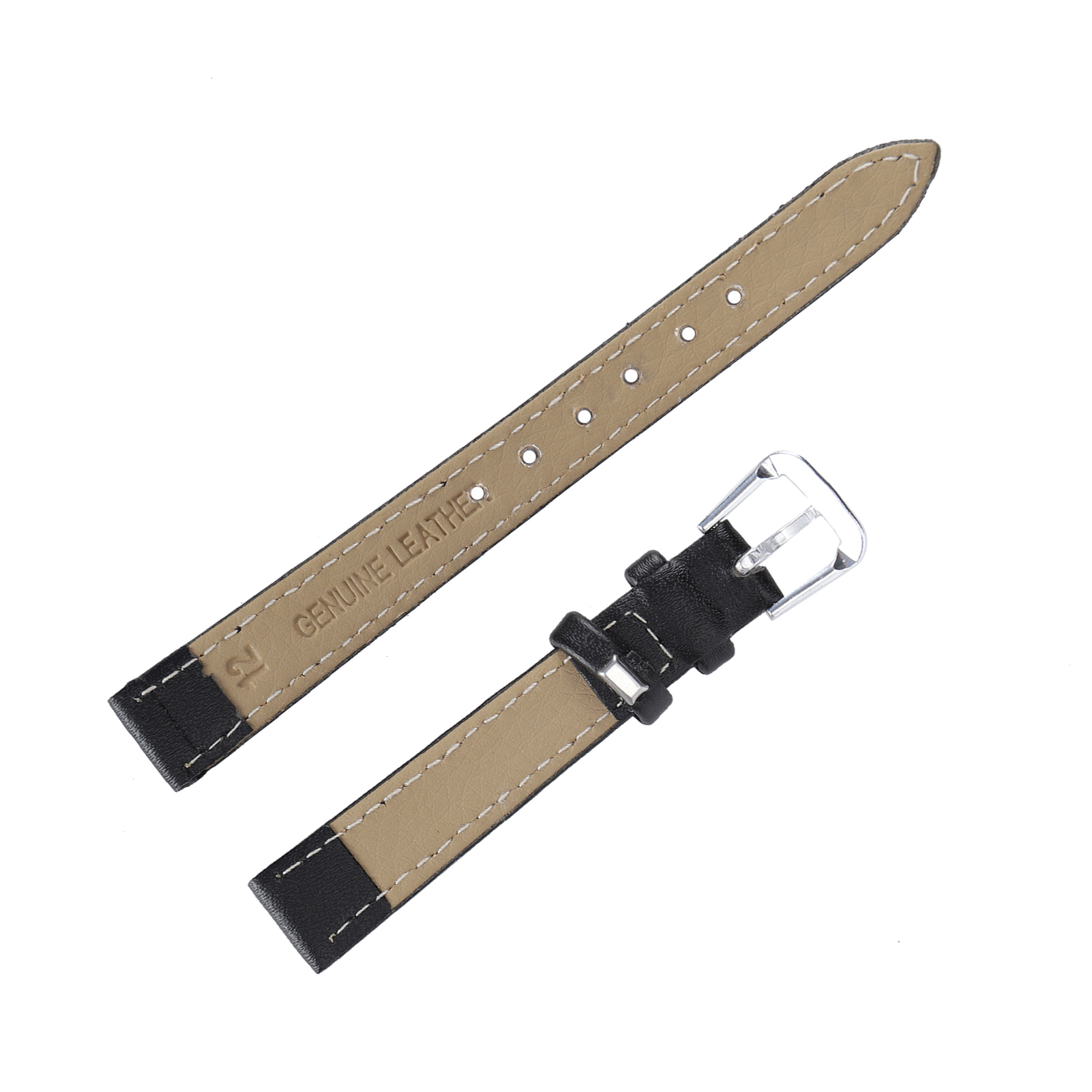 Pin Buckle Watch Band PU Leather Universal Replacement Watch Strap Part 20mm - Picture 35 of 40