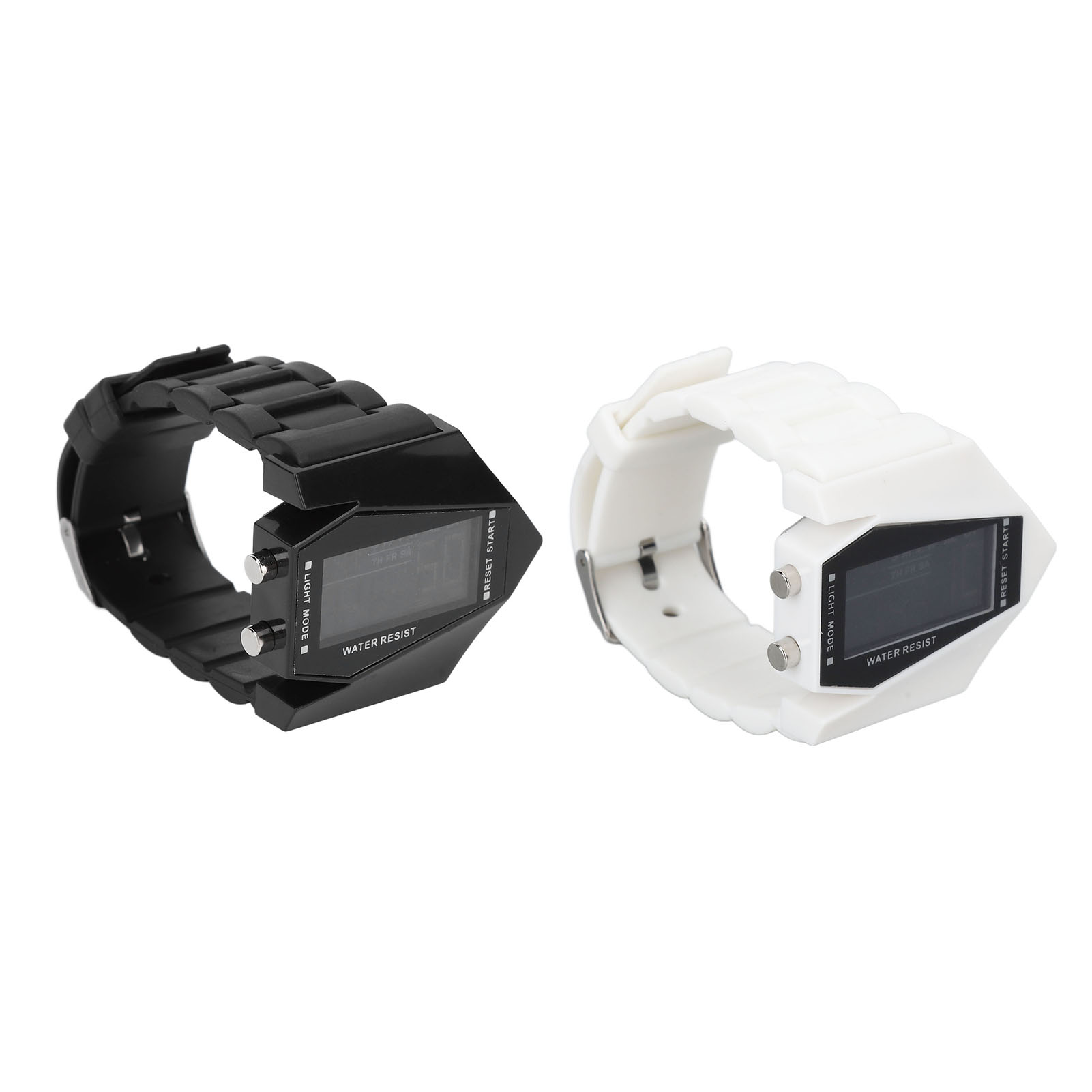 Sports Electronic Watch Date Display Alarm Function Airplane Style Waterproo GOF - Picture 16 of 18