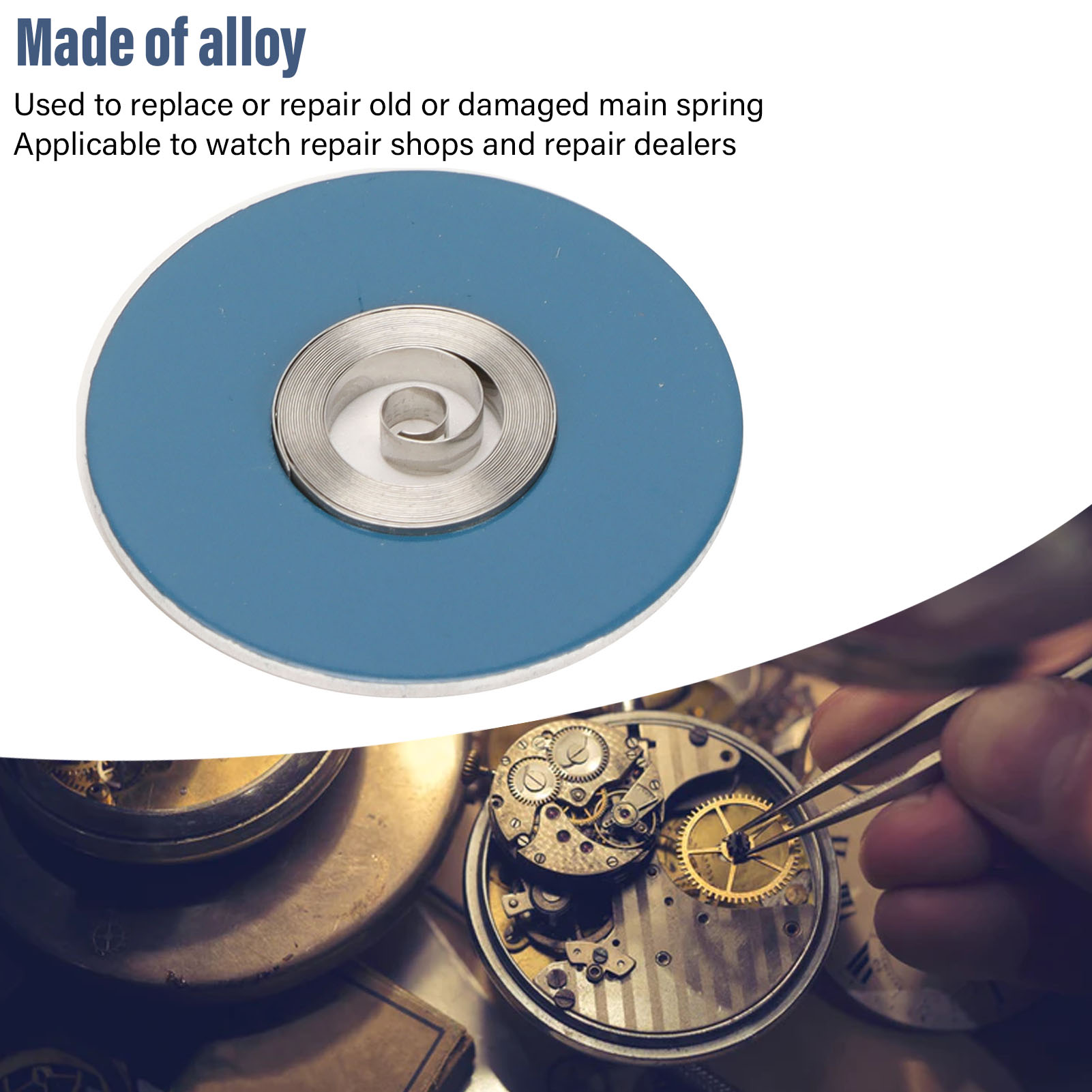 Watch Movement Mainspring Alloy High Accuracy Mechanical Watch Movement Main GOF - Picture 16 of 33