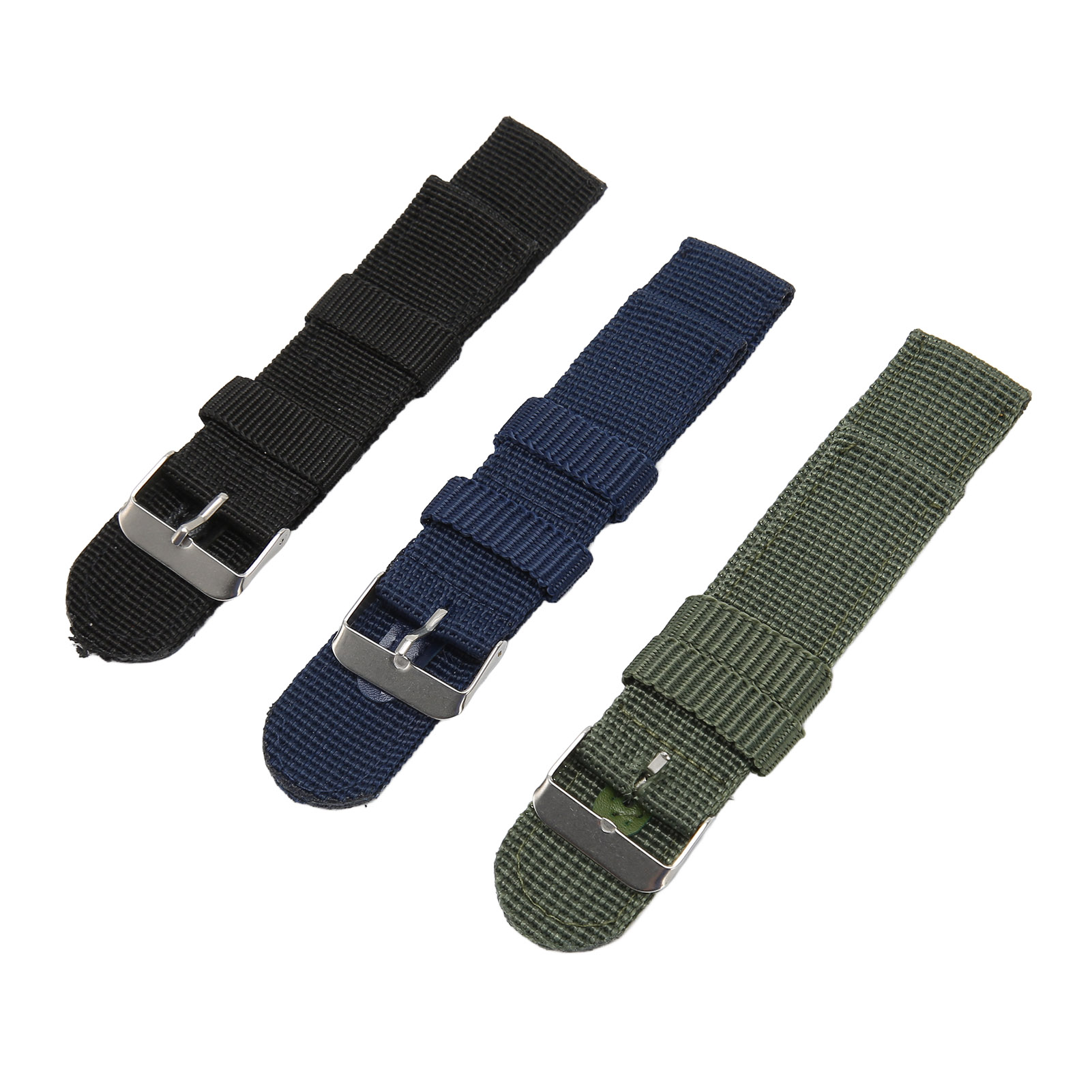 22mm Canvas Watch Strap Canvas Quick Release Replacement Watch Band For Men FAD