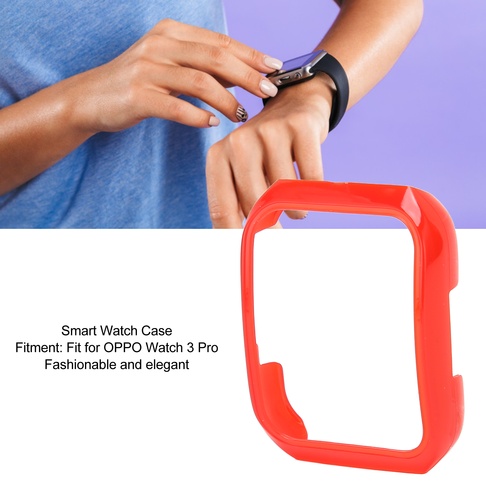 Smart Watch Etui ochronne Profesjonalne odporne na zarysowania Pokrowiec na komputer Akcesoria Passe FOY - Zdjęcie 23 z 46